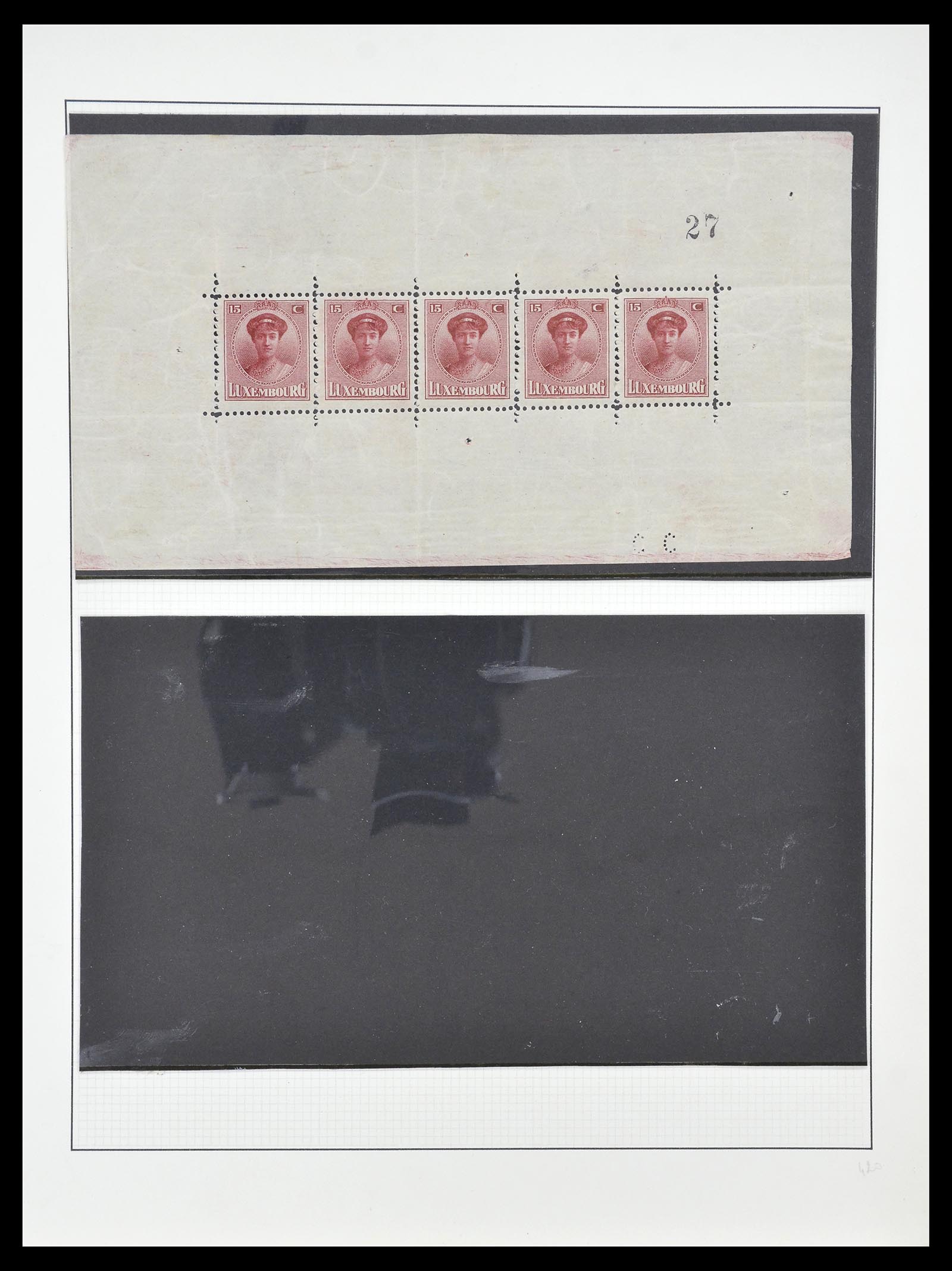 34620 011 - Postzegelverzameling 34620 Luxemburg 1906-2010.