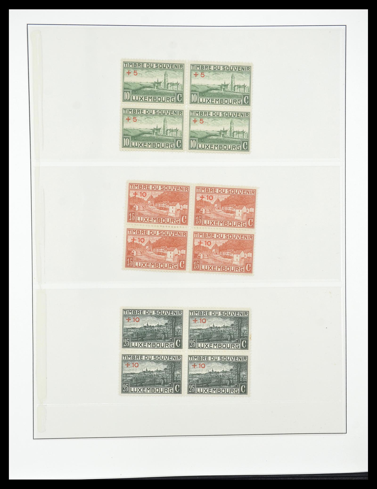 34620 016 - Postzegelverzameling 34620 Luxemburg 1906-2010.