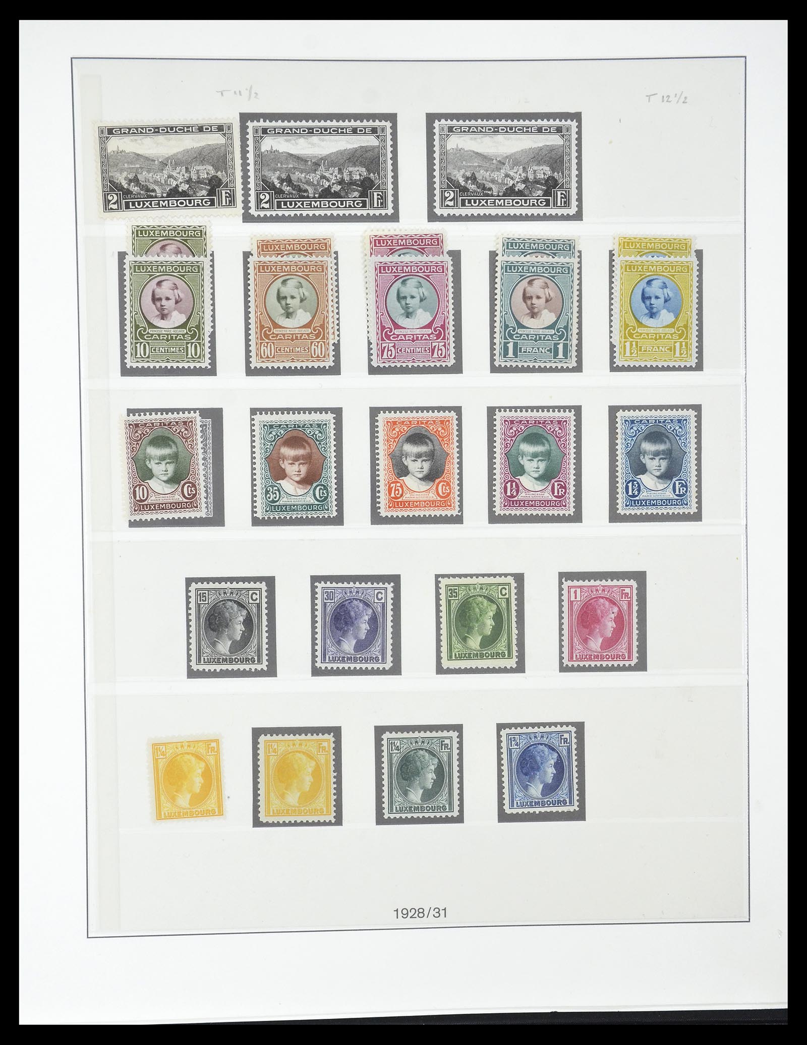 34620 025 - Postzegelverzameling 34620 Luxemburg 1906-2010.