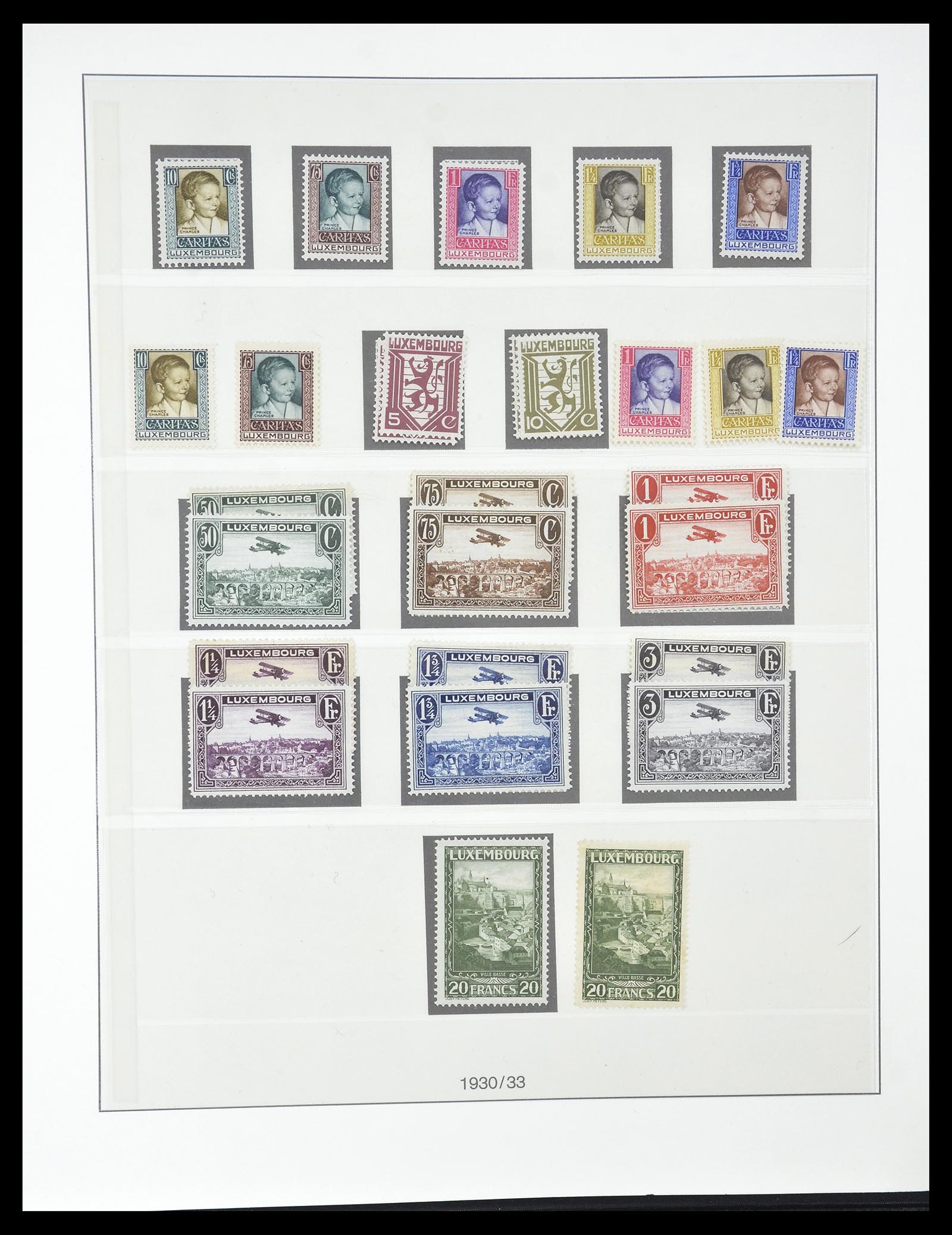 34620 026 - Postzegelverzameling 34620 Luxemburg 1906-2010.