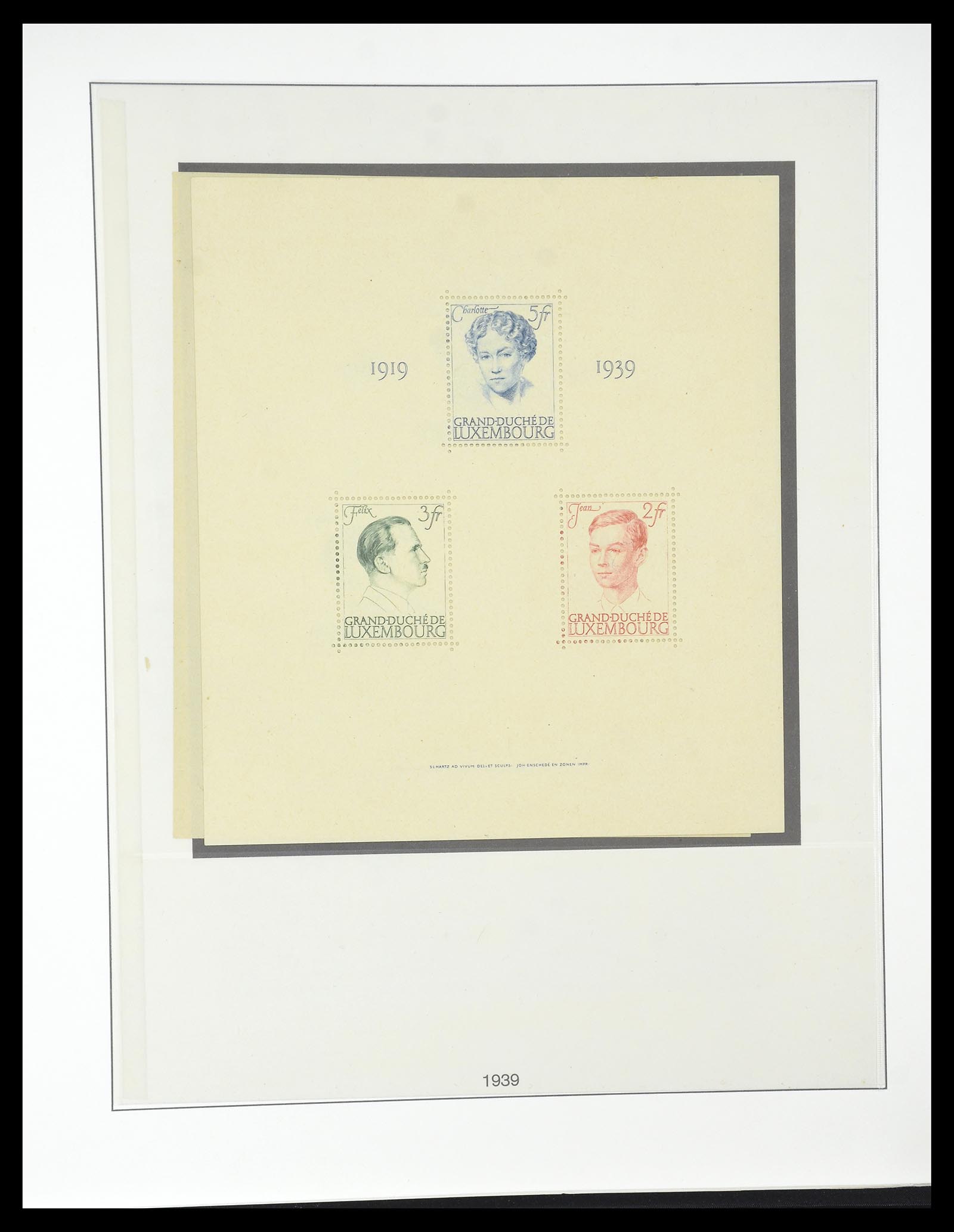 34620 035 - Postzegelverzameling 34620 Luxemburg 1906-2010.
