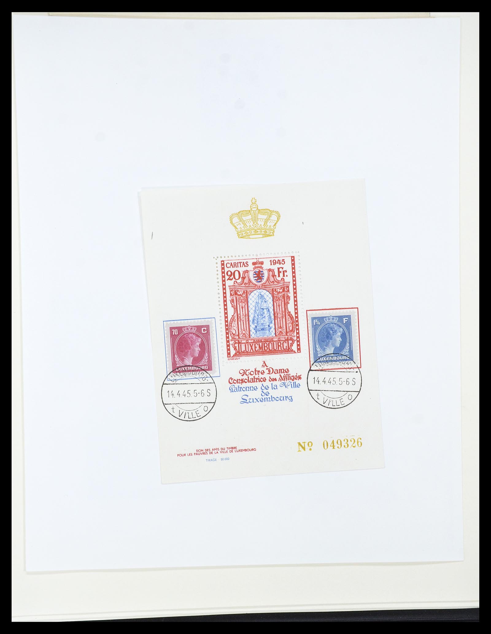 34620 043 - Postzegelverzameling 34620 Luxemburg 1906-2010.