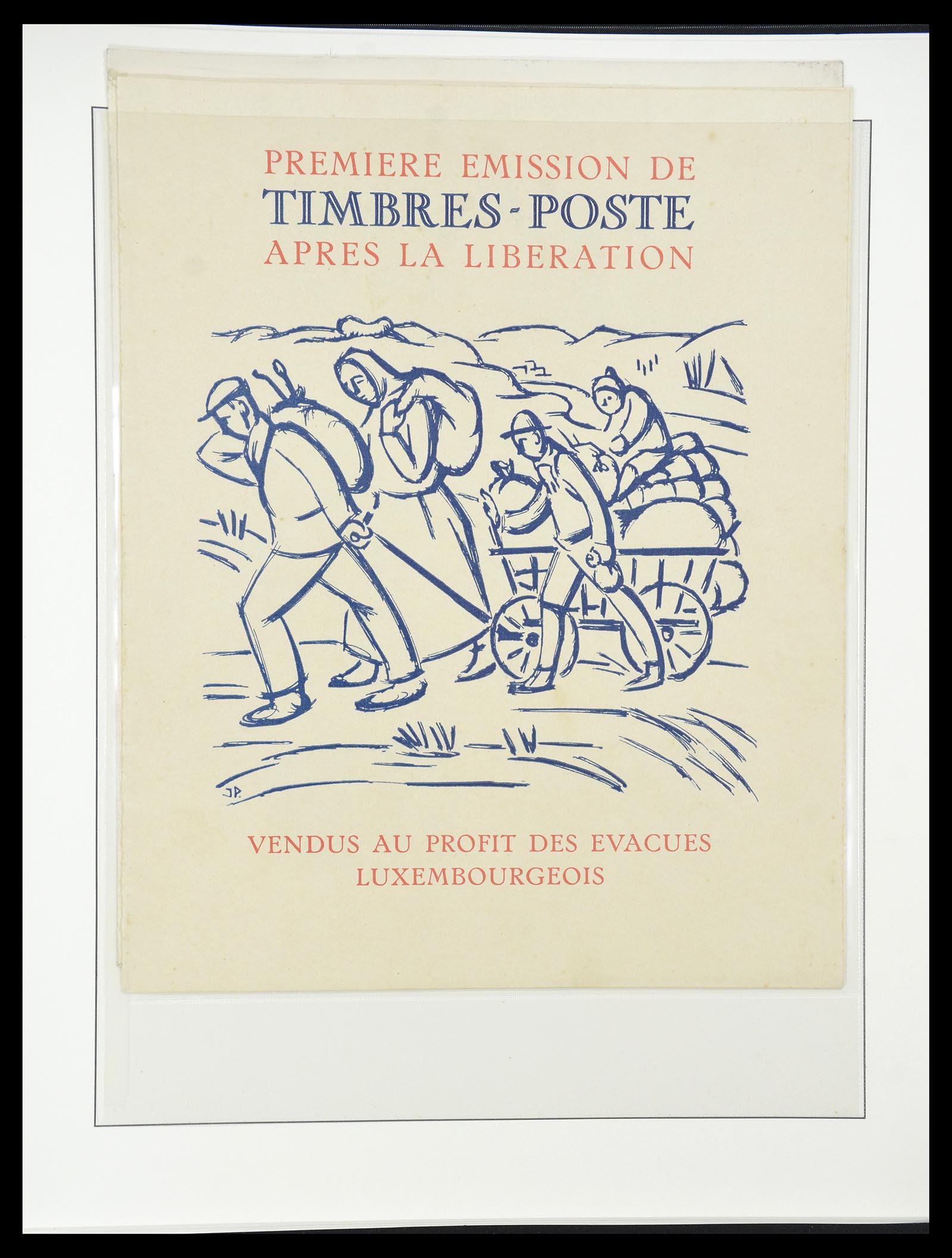 34620 044 - Postzegelverzameling 34620 Luxemburg 1906-2010.