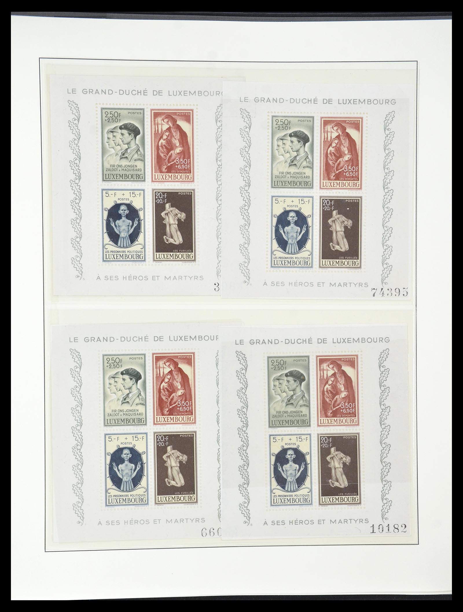 34620 048 - Postzegelverzameling 34620 Luxemburg 1906-2010.