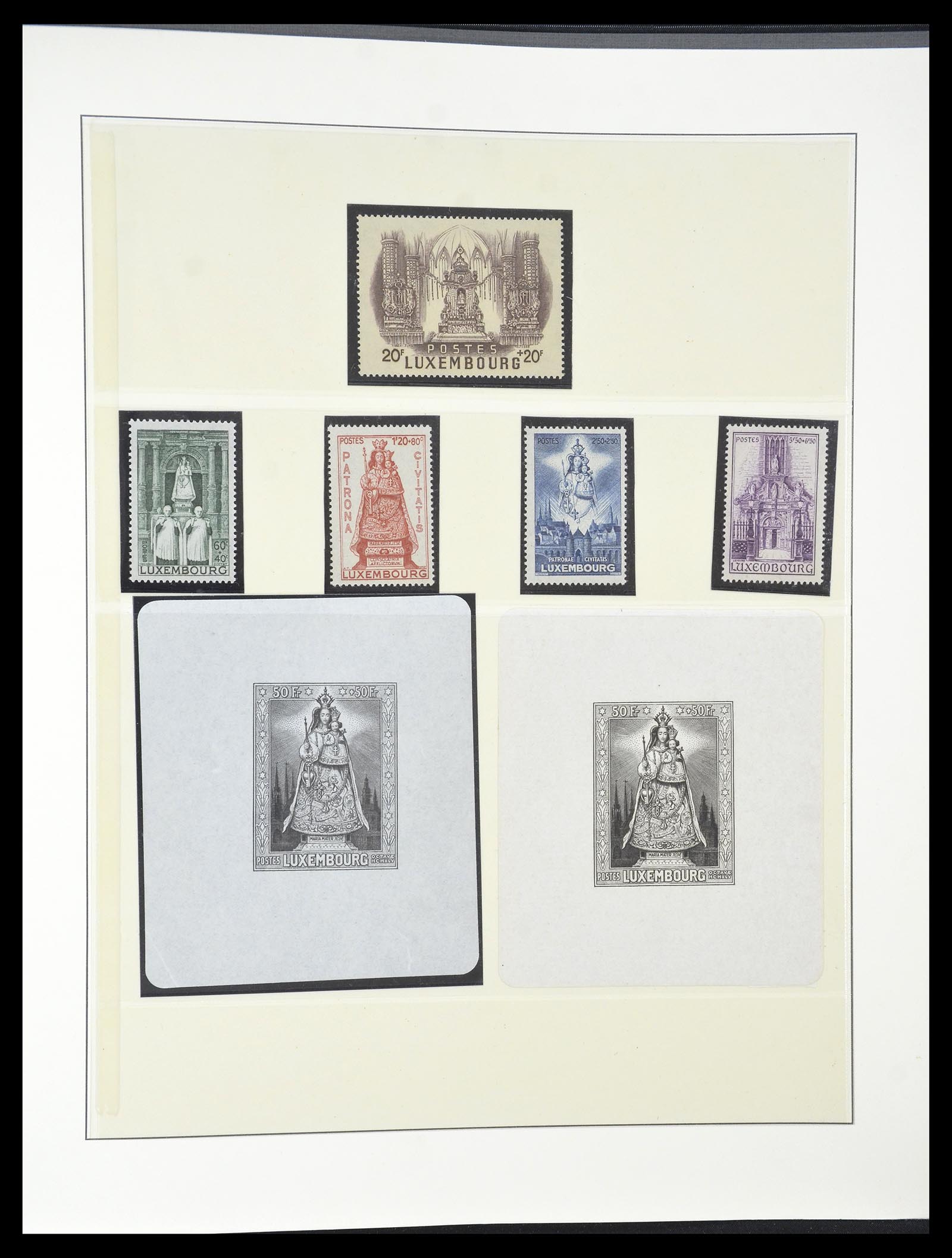34620 051 - Postzegelverzameling 34620 Luxemburg 1906-2010.