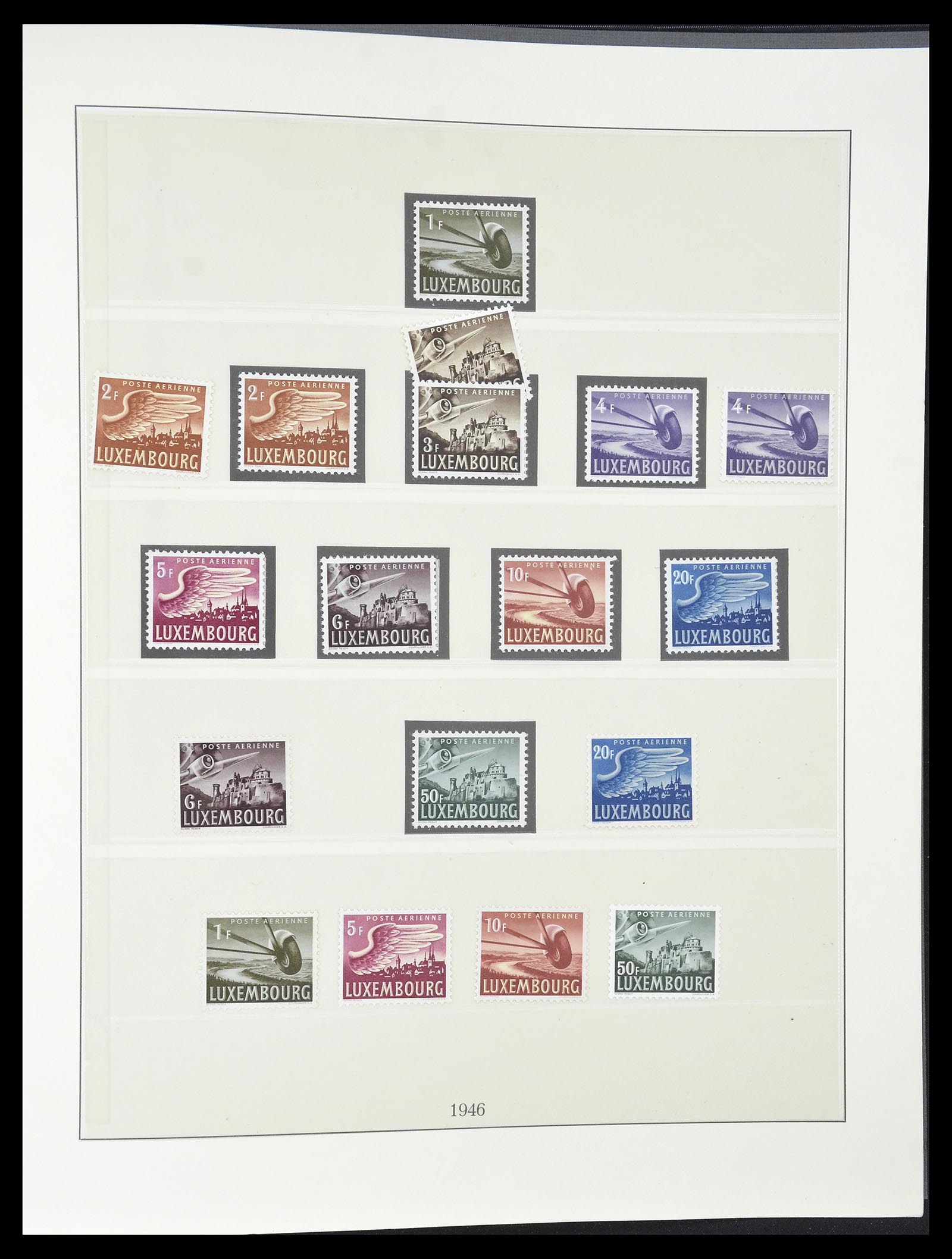 34620 052 - Postzegelverzameling 34620 Luxemburg 1906-2010.