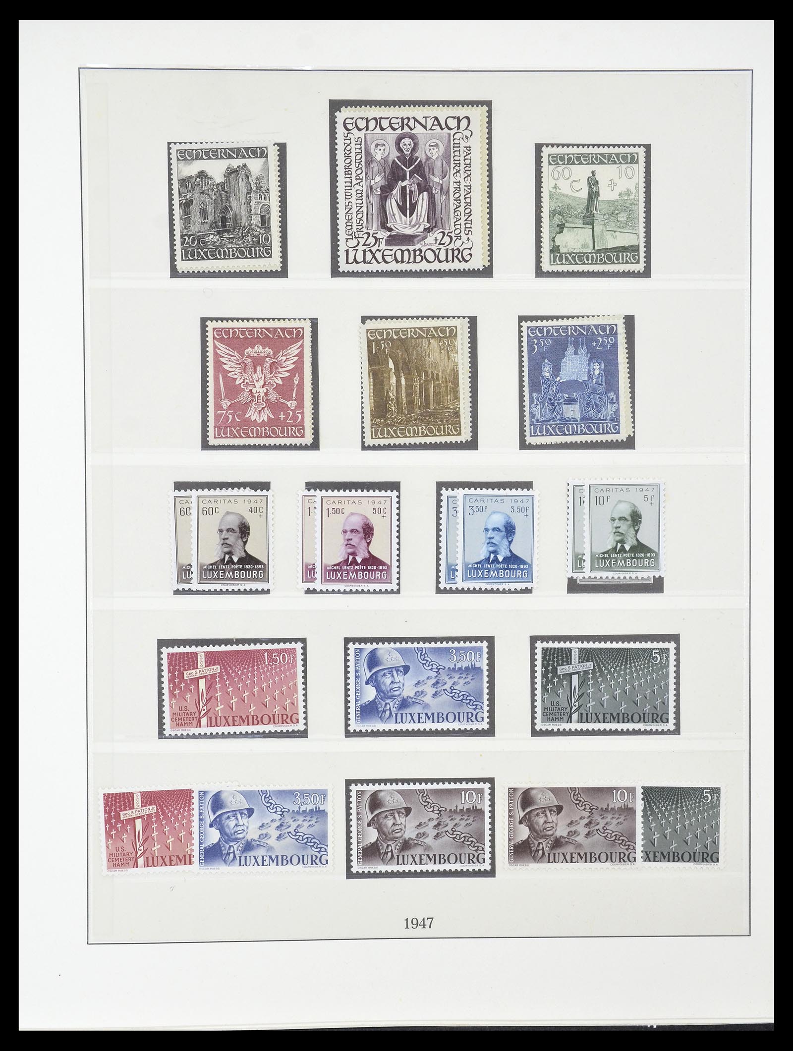 34620 055 - Postzegelverzameling 34620 Luxemburg 1906-2010.