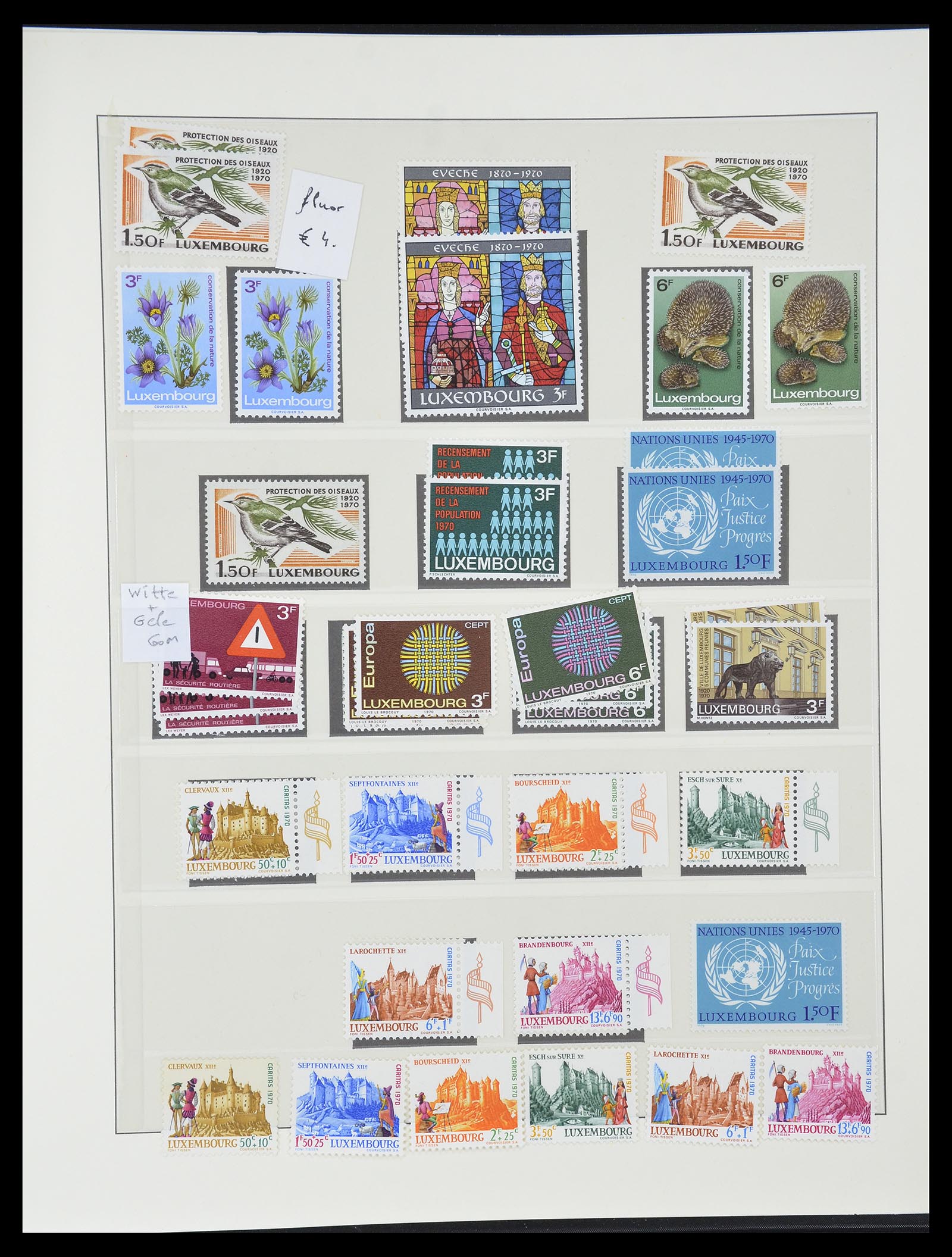 34620 092 - Postzegelverzameling 34620 Luxemburg 1906-2010.