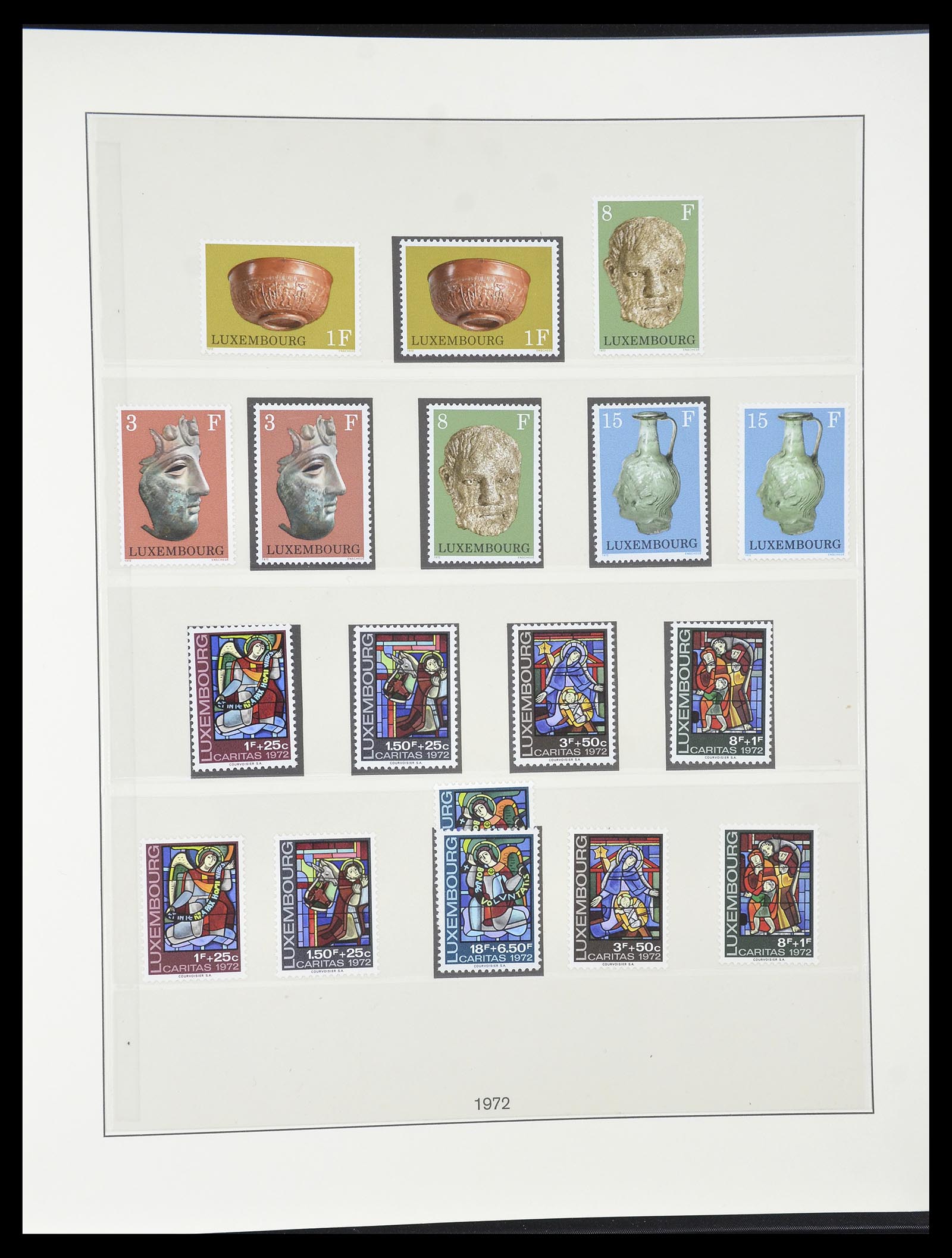34620 096 - Postzegelverzameling 34620 Luxemburg 1906-2010.