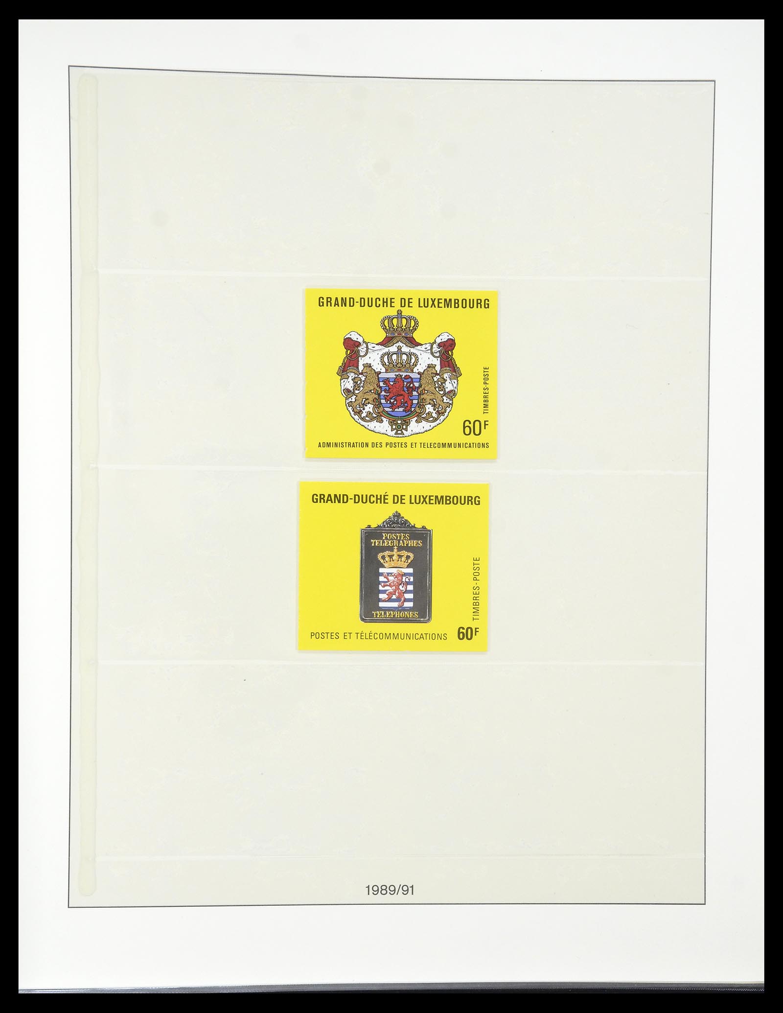 34620 142 - Postzegelverzameling 34620 Luxemburg 1906-2010.