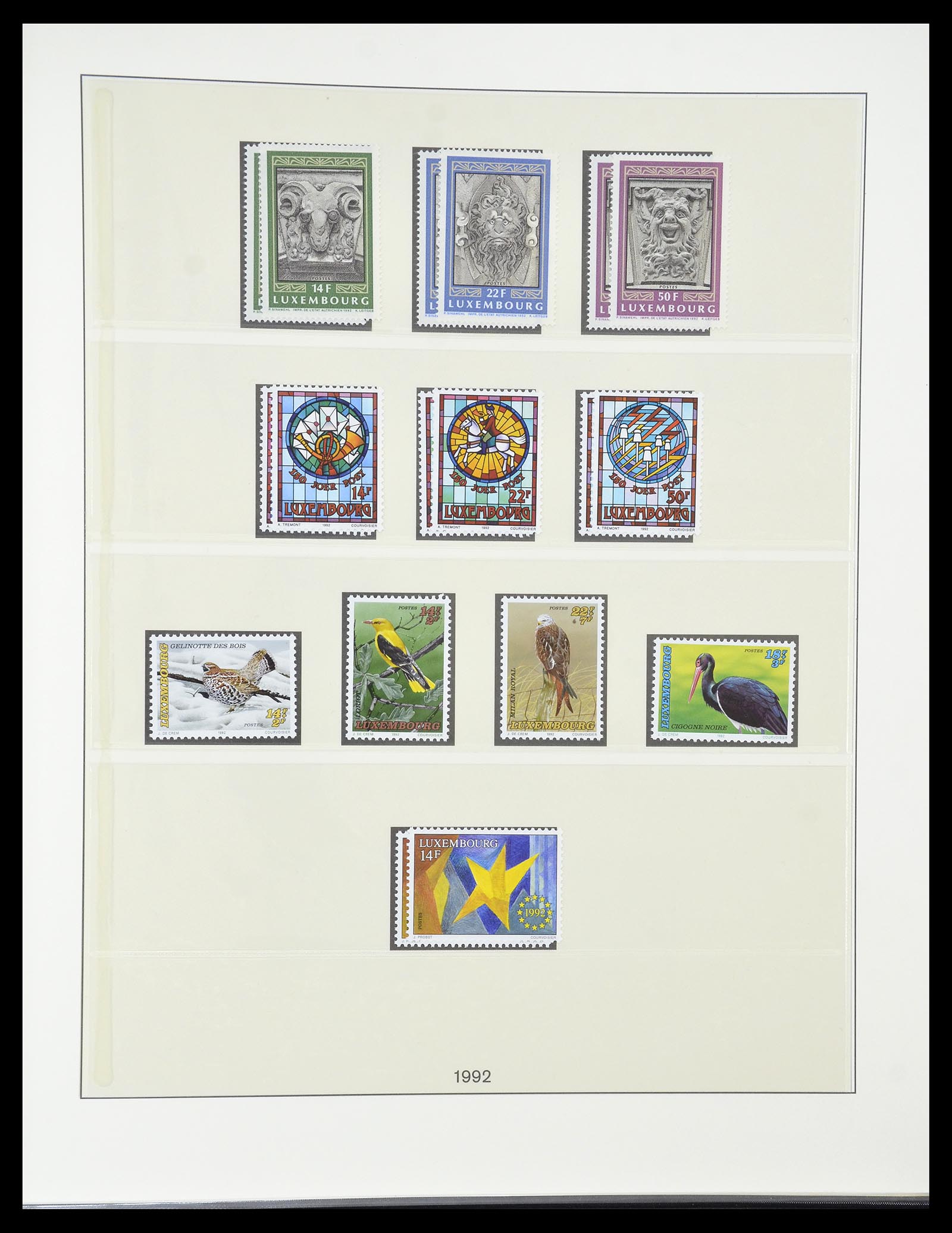 34620 144 - Postzegelverzameling 34620 Luxemburg 1906-2010.