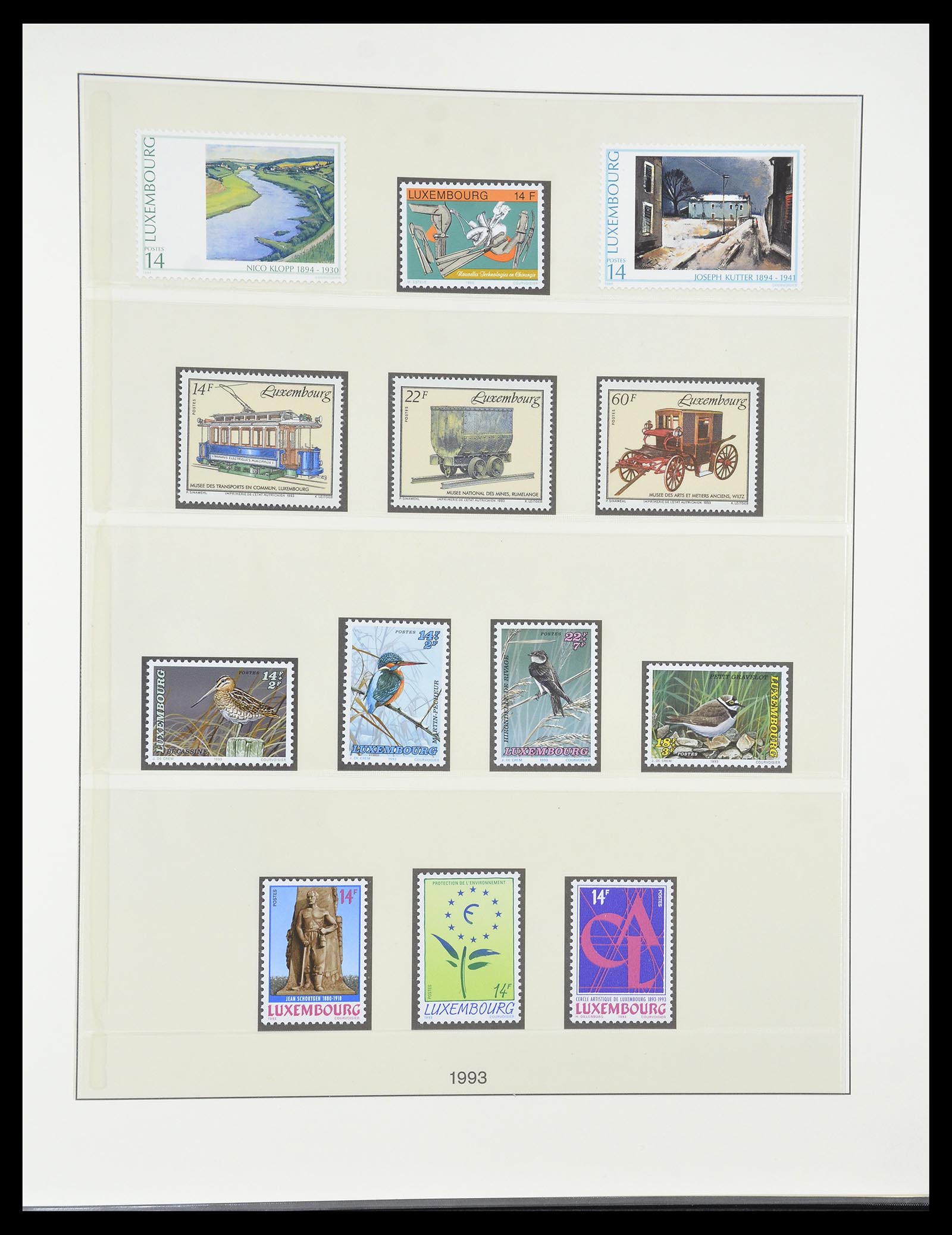 34620 146 - Postzegelverzameling 34620 Luxemburg 1906-2010.
