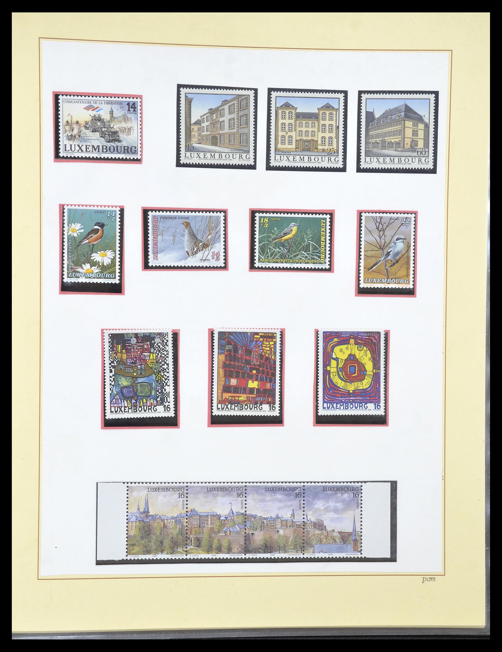 34620 149 - Postzegelverzameling 34620 Luxemburg 1906-2010.