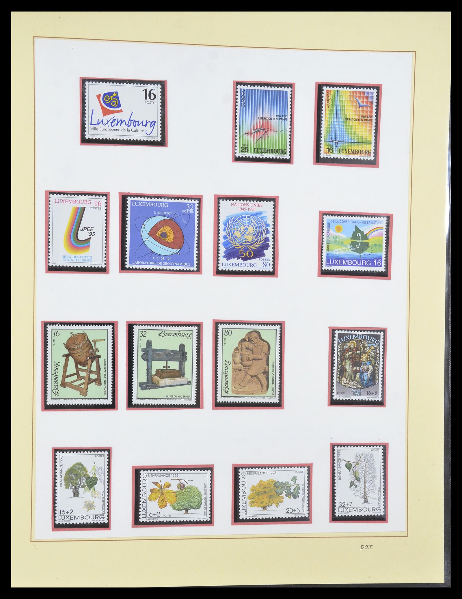 34620 151 - Postzegelverzameling 34620 Luxemburg 1906-2010.