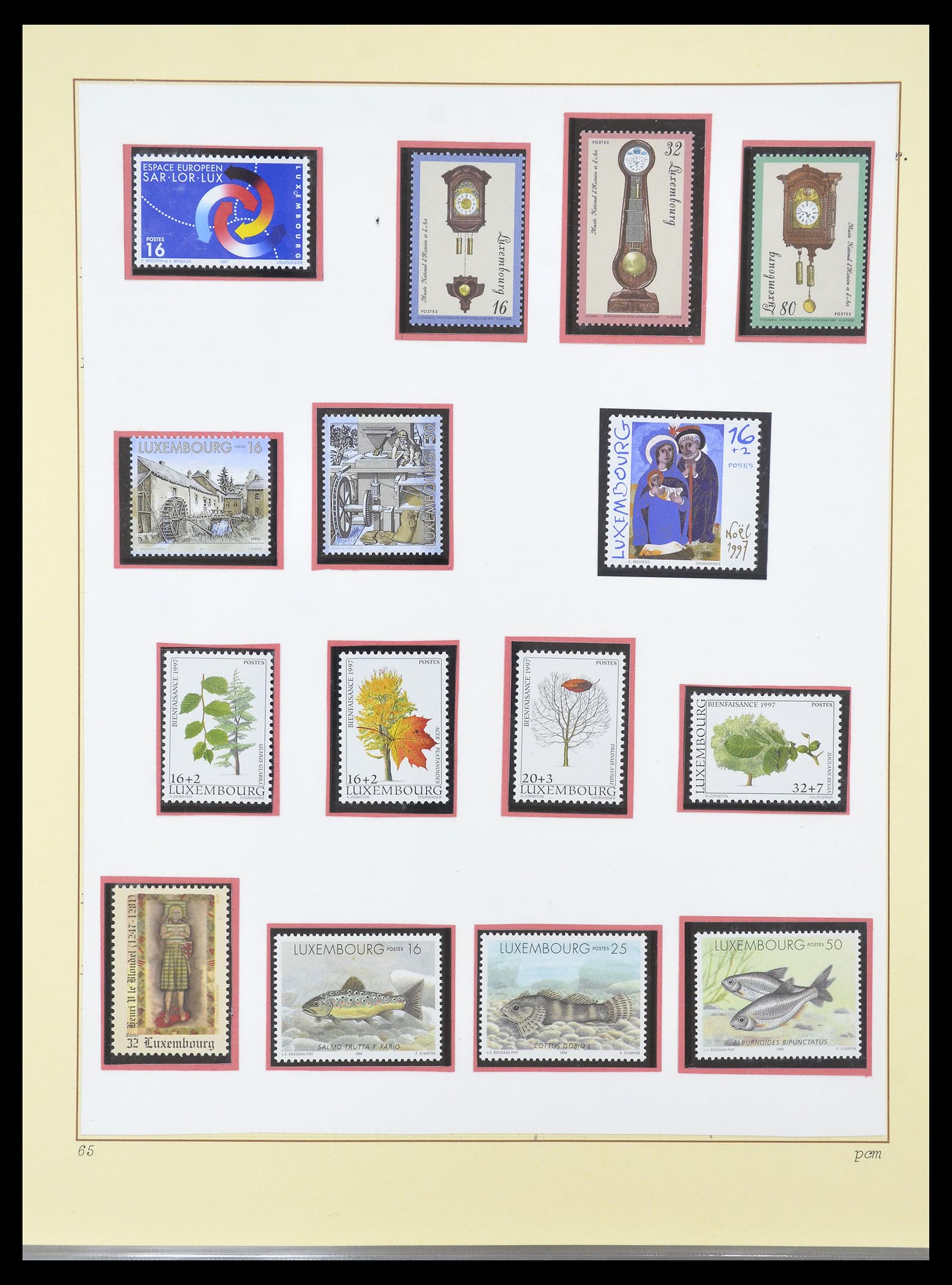 34620 156 - Postzegelverzameling 34620 Luxemburg 1906-2010.