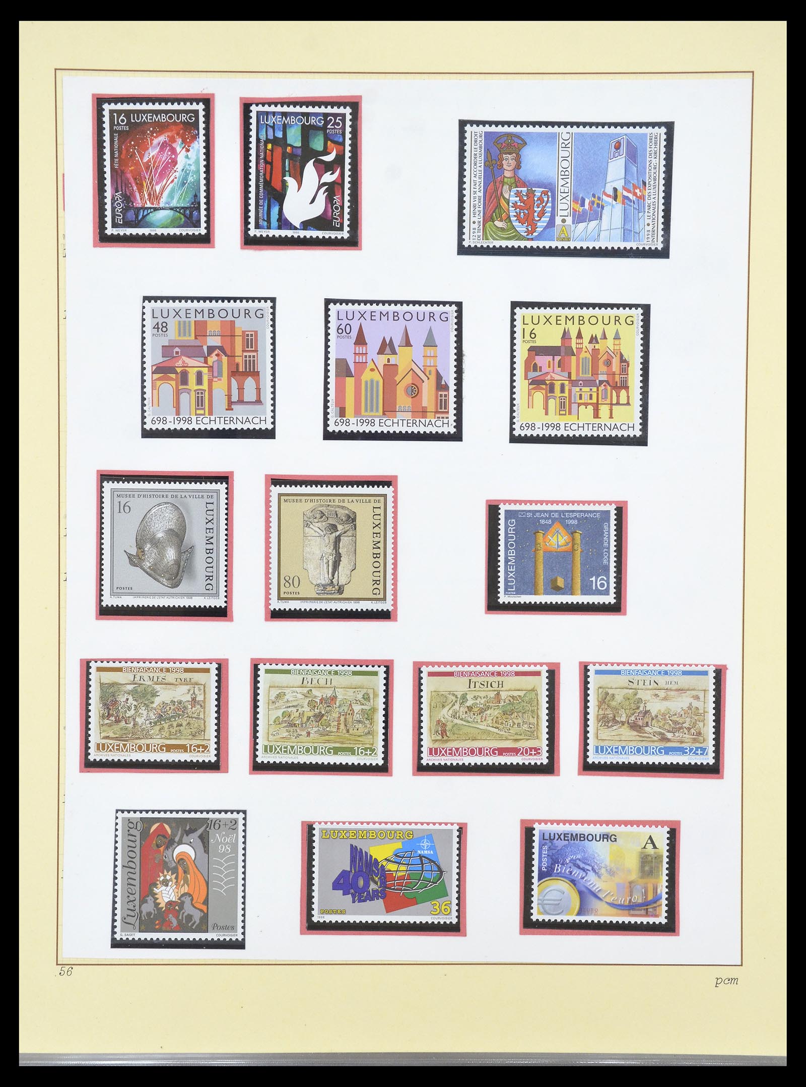 34620 158 - Postzegelverzameling 34620 Luxemburg 1906-2010.