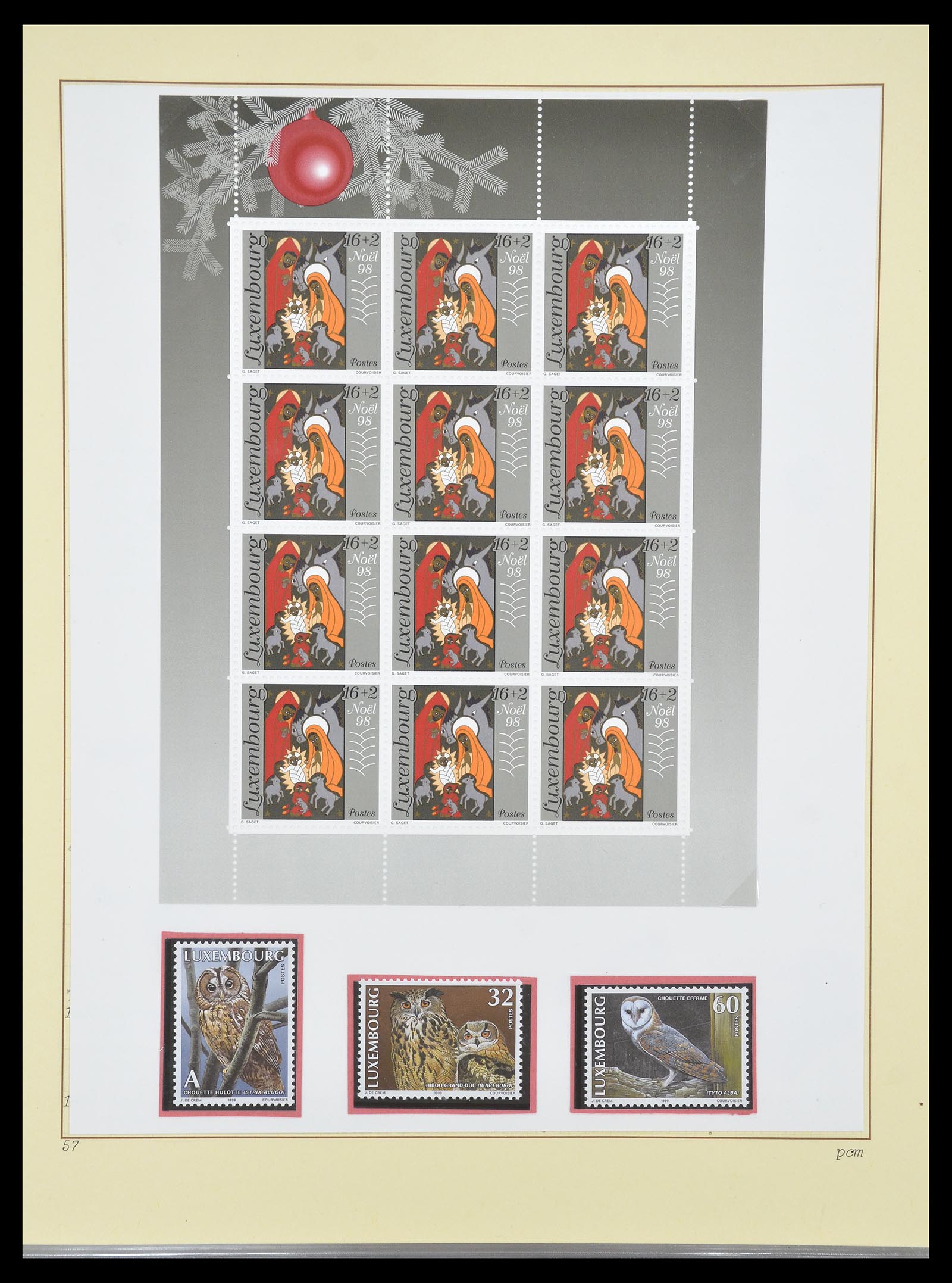 34620 159 - Postzegelverzameling 34620 Luxemburg 1906-2010.