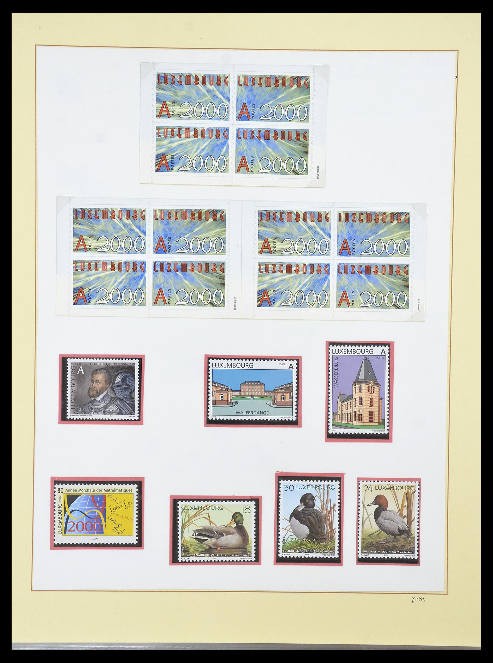 34620 163 - Postzegelverzameling 34620 Luxemburg 1906-2010.