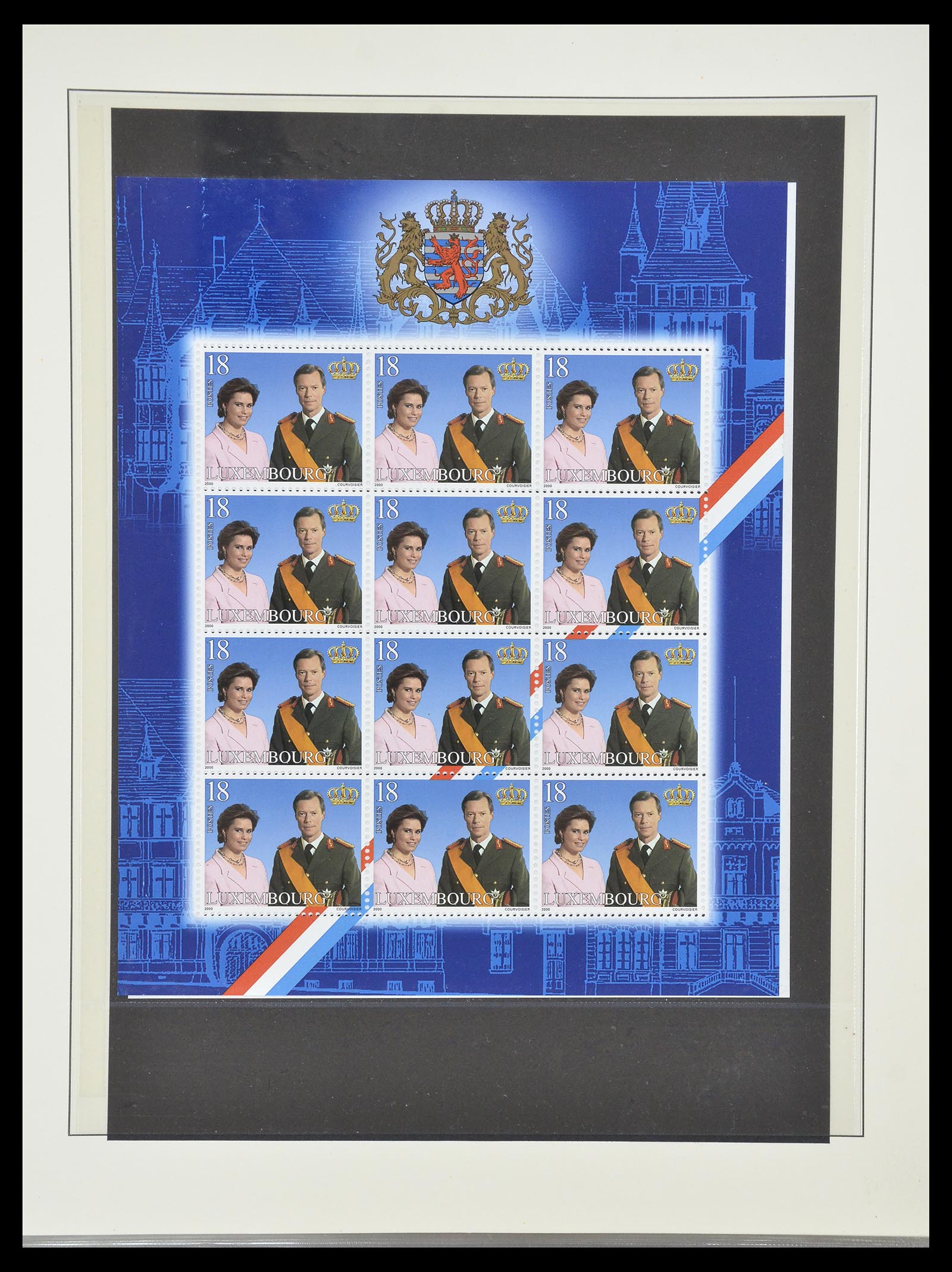 34620 166 - Postzegelverzameling 34620 Luxemburg 1906-2010.