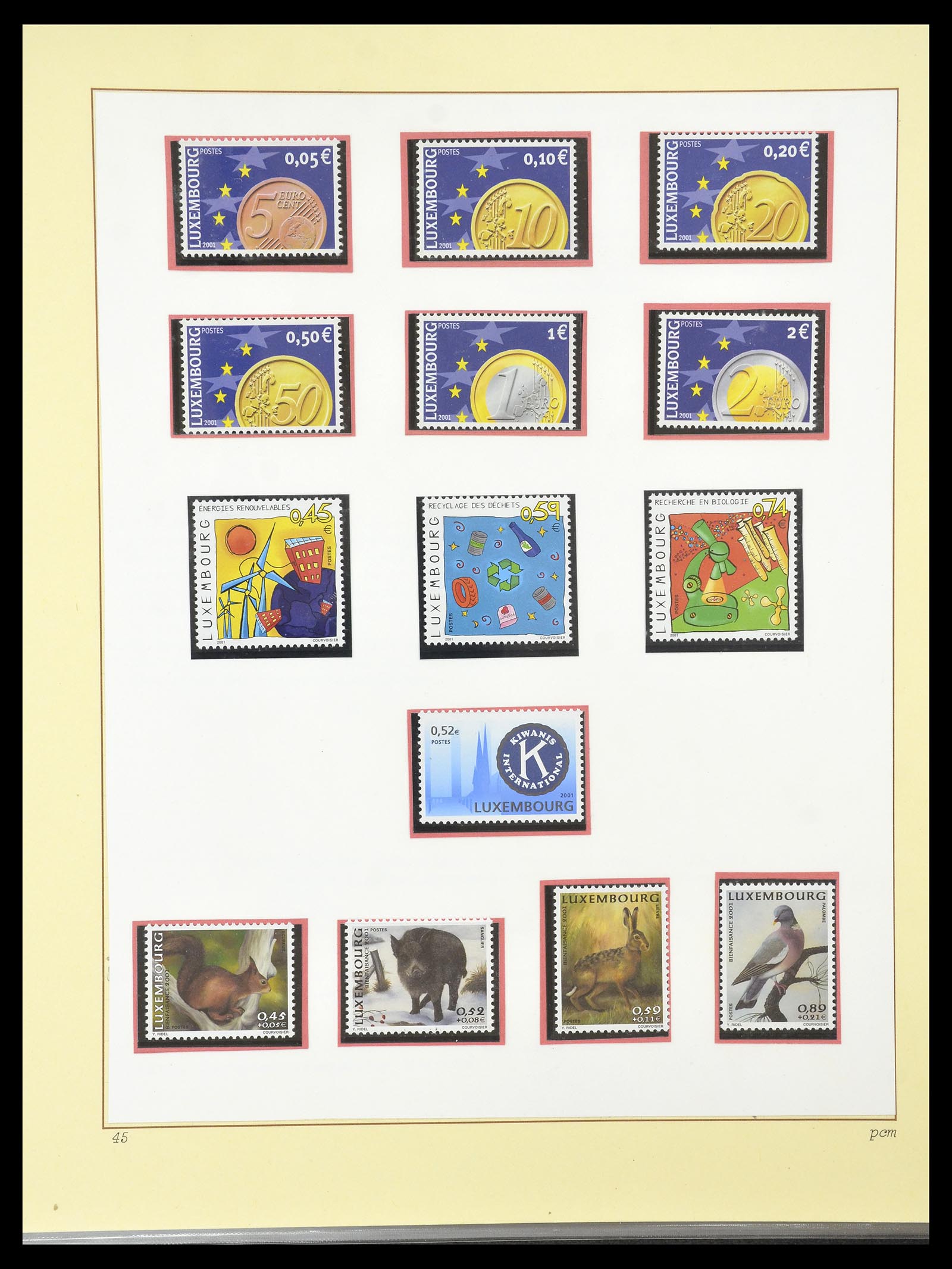 34620 171 - Postzegelverzameling 34620 Luxemburg 1906-2010.