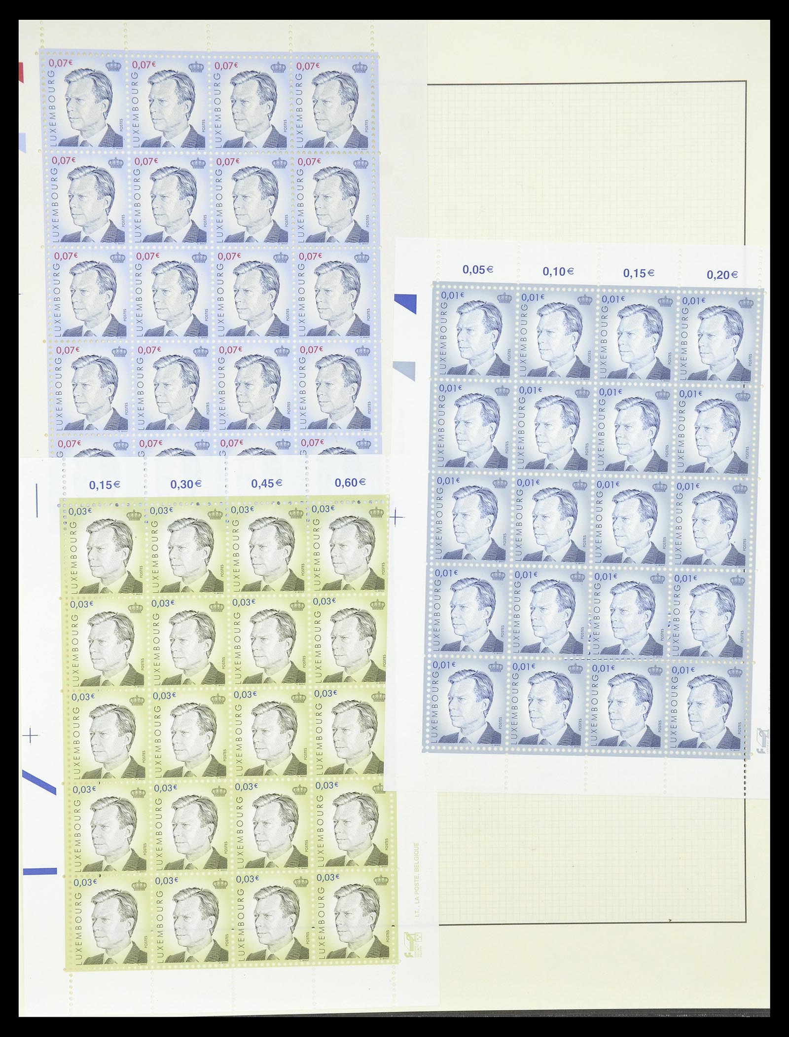 34620 179 - Stamp Collection 34620 Luxembourg 1906-2010.
