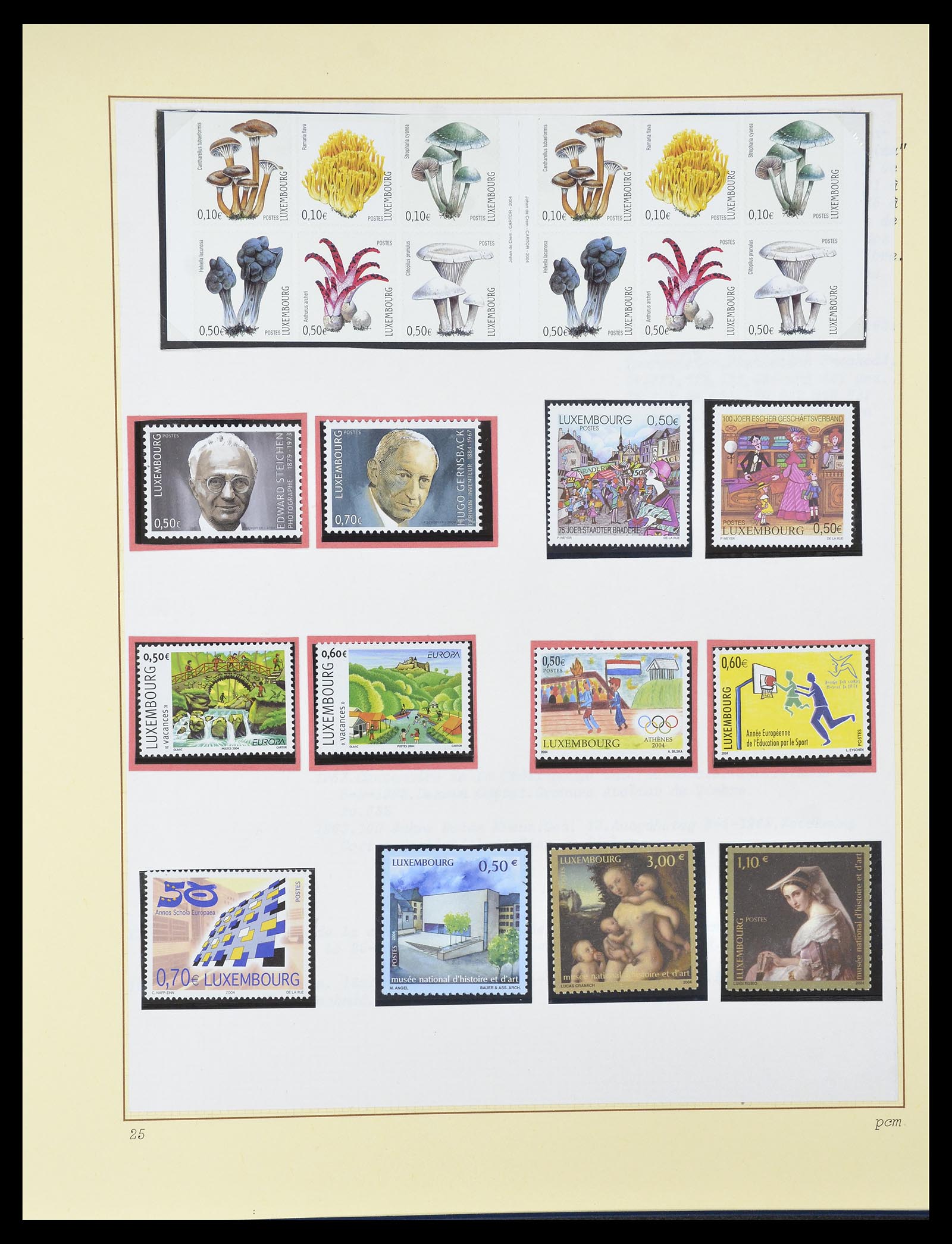 34620 180 - Postzegelverzameling 34620 Luxemburg 1906-2010.