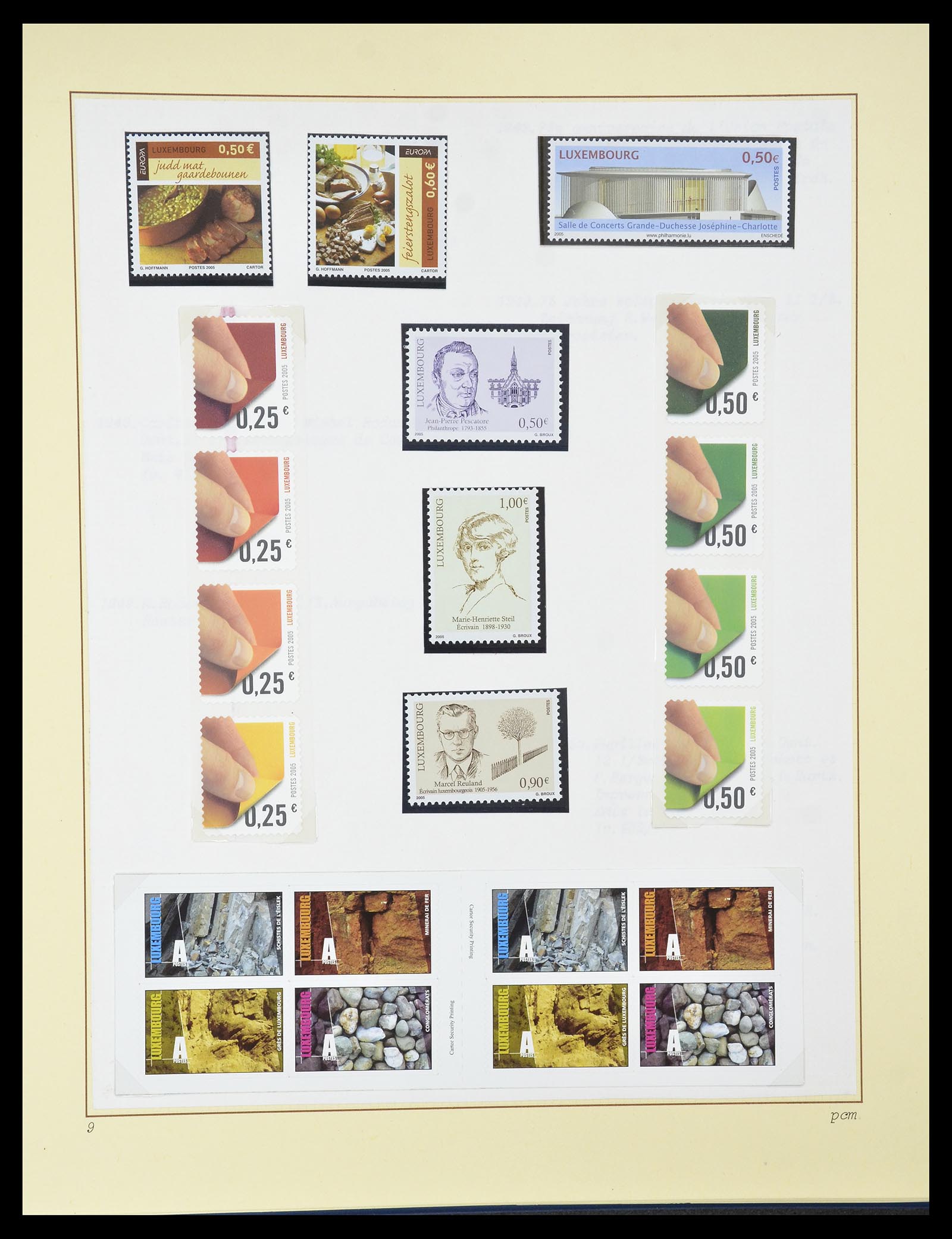 34620 184 - Postzegelverzameling 34620 Luxemburg 1906-2010.