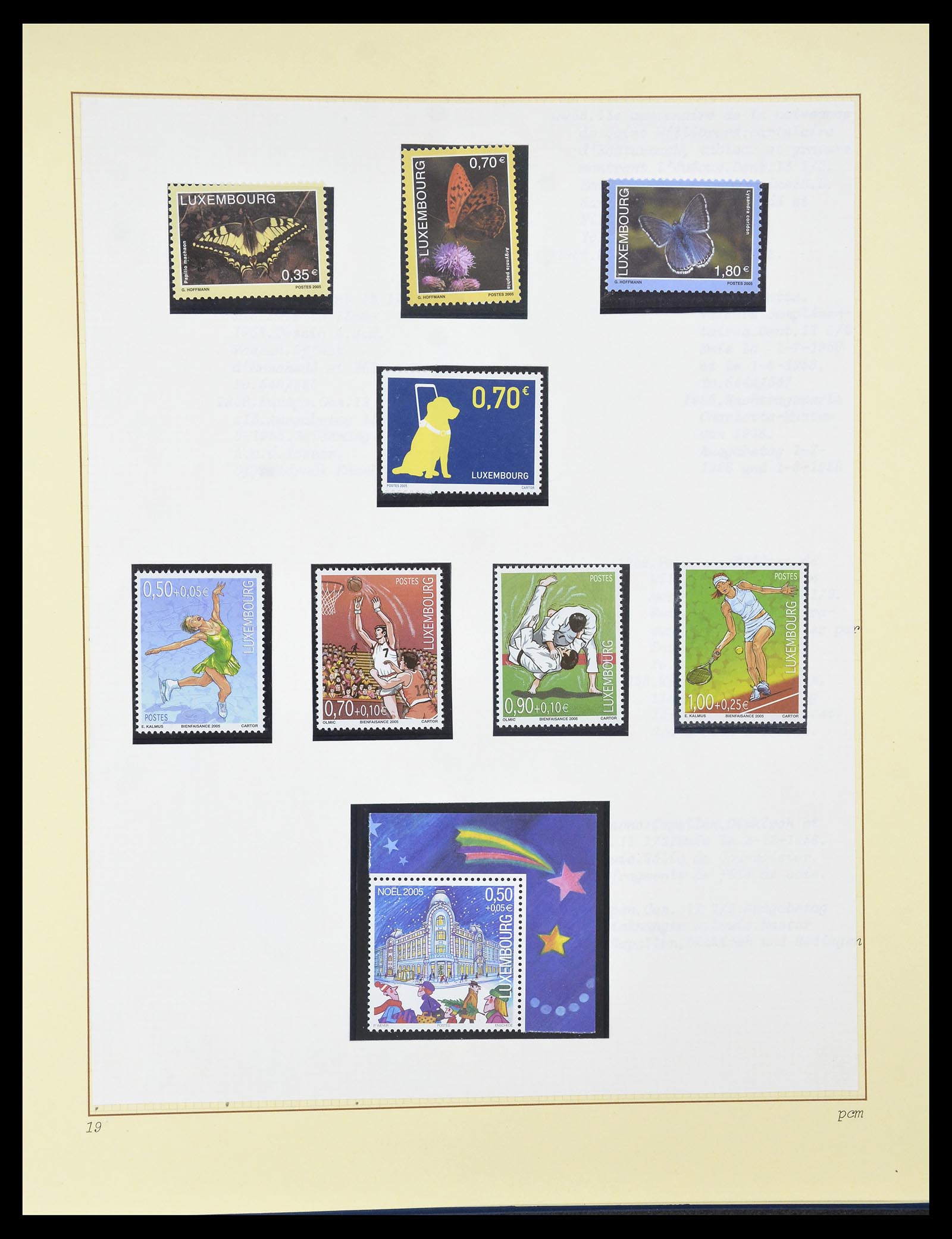 34620 185 - Postzegelverzameling 34620 Luxemburg 1906-2010.