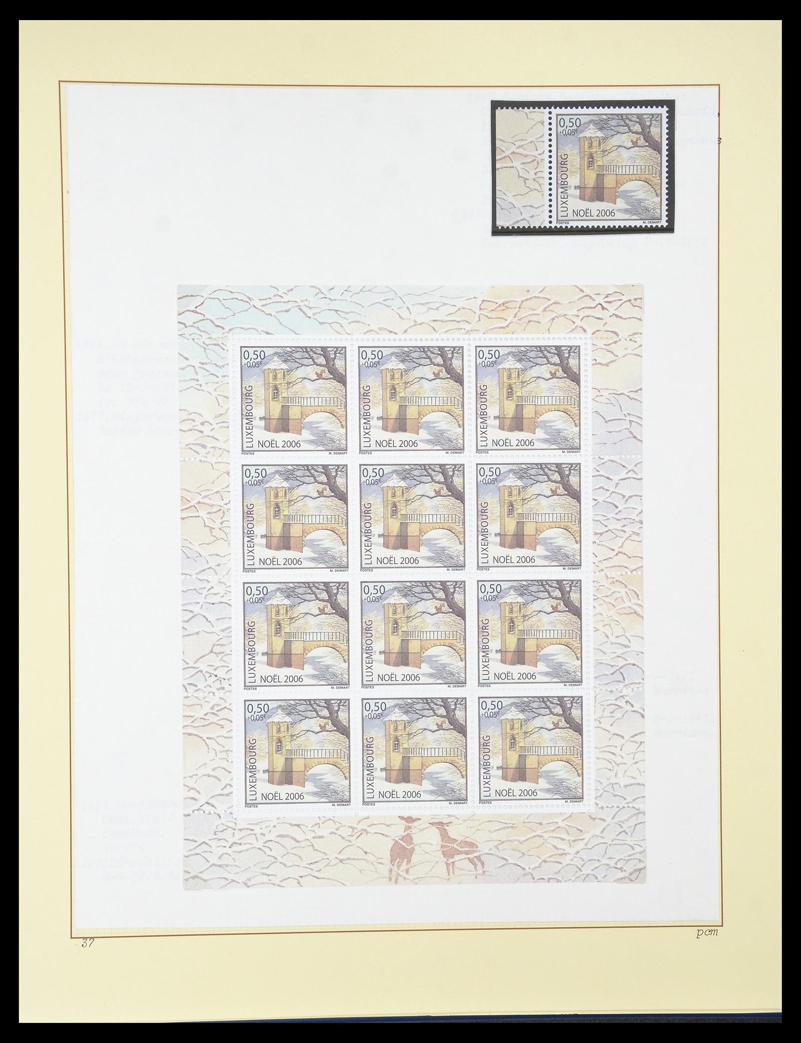 34620 190 - Postzegelverzameling 34620 Luxemburg 1906-2010.