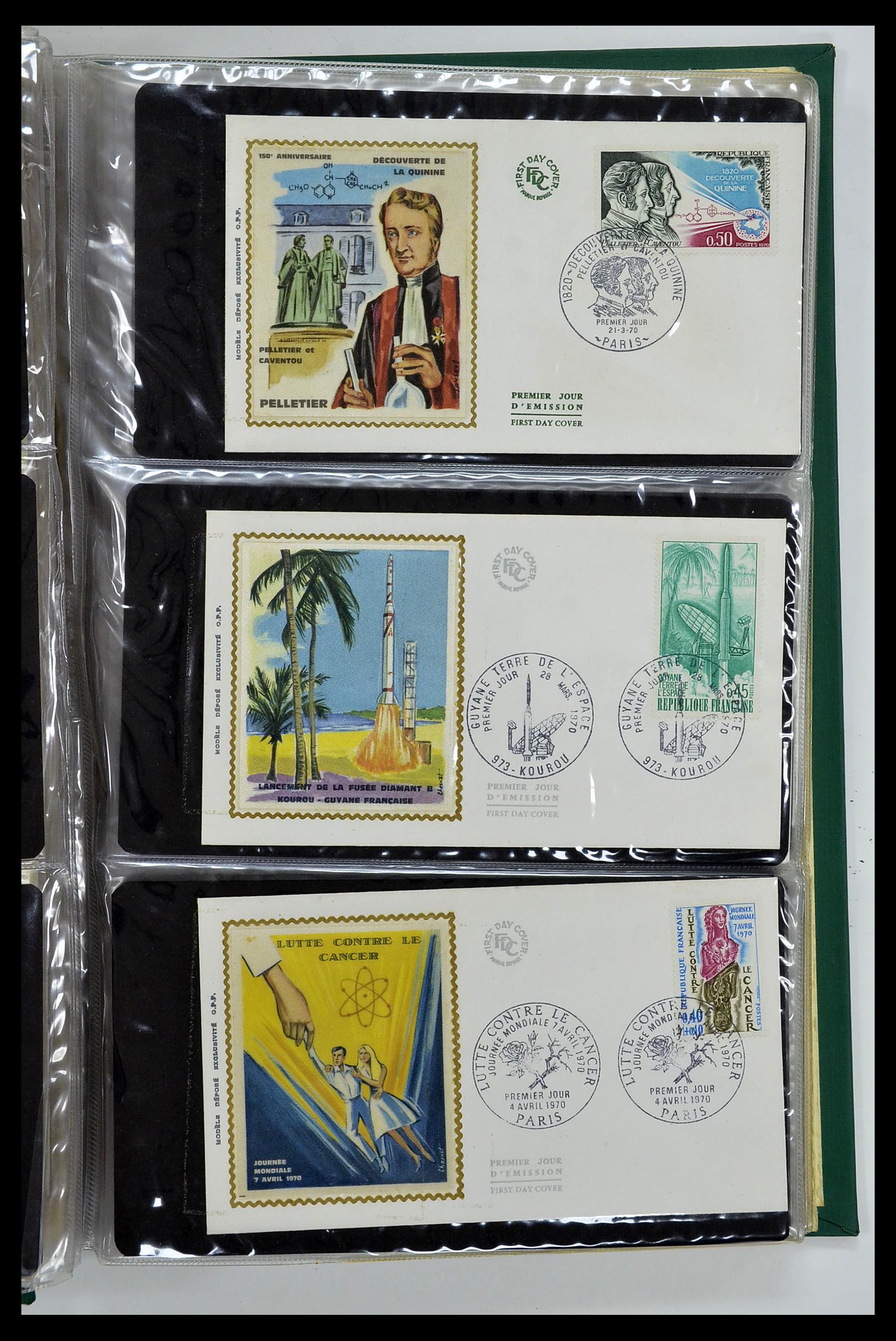 34621 046 - Stamp Collection 34621 France FDC's 1956-1982.