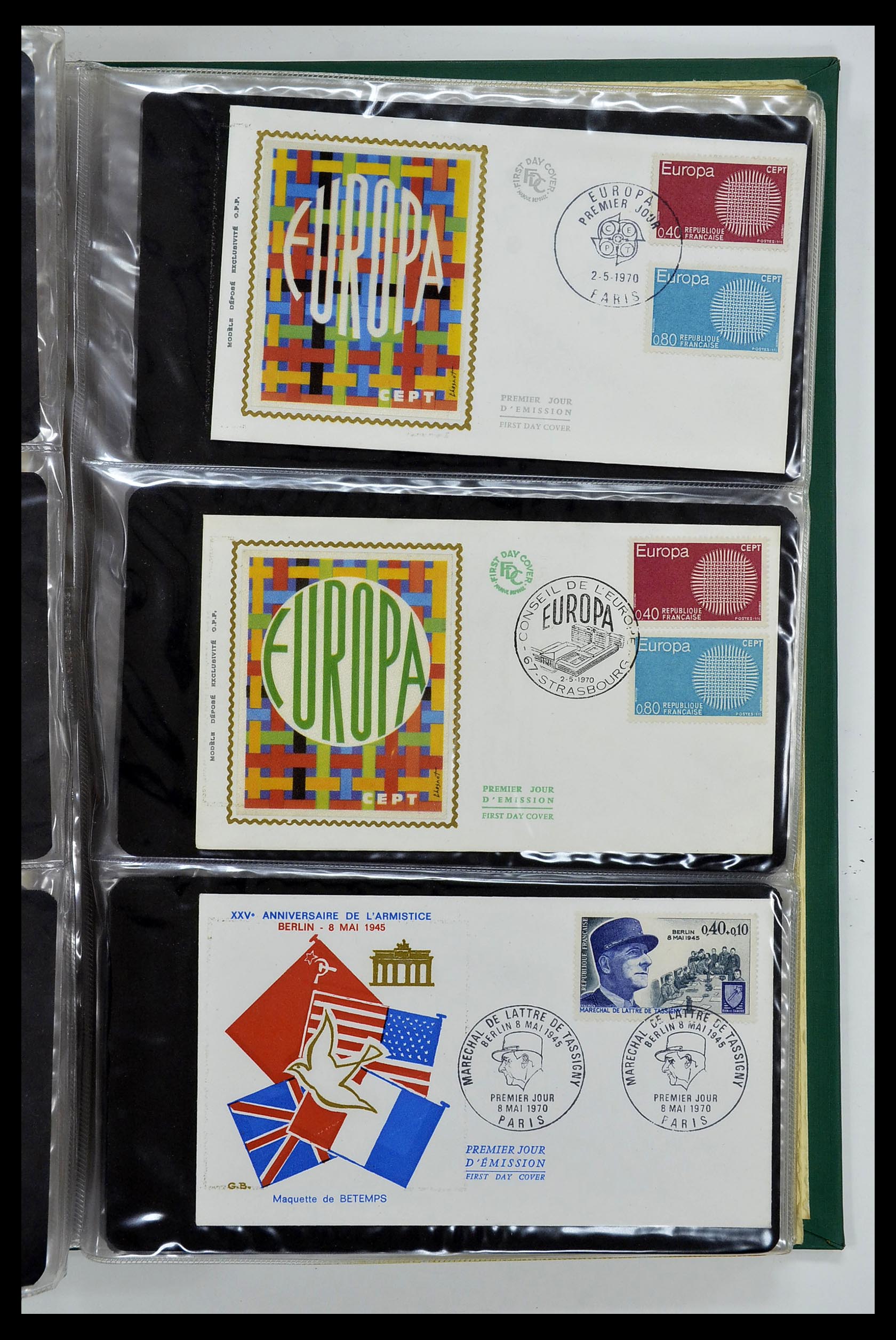 34621 048 - Stamp Collection 34621 France FDC's 1956-1982.
