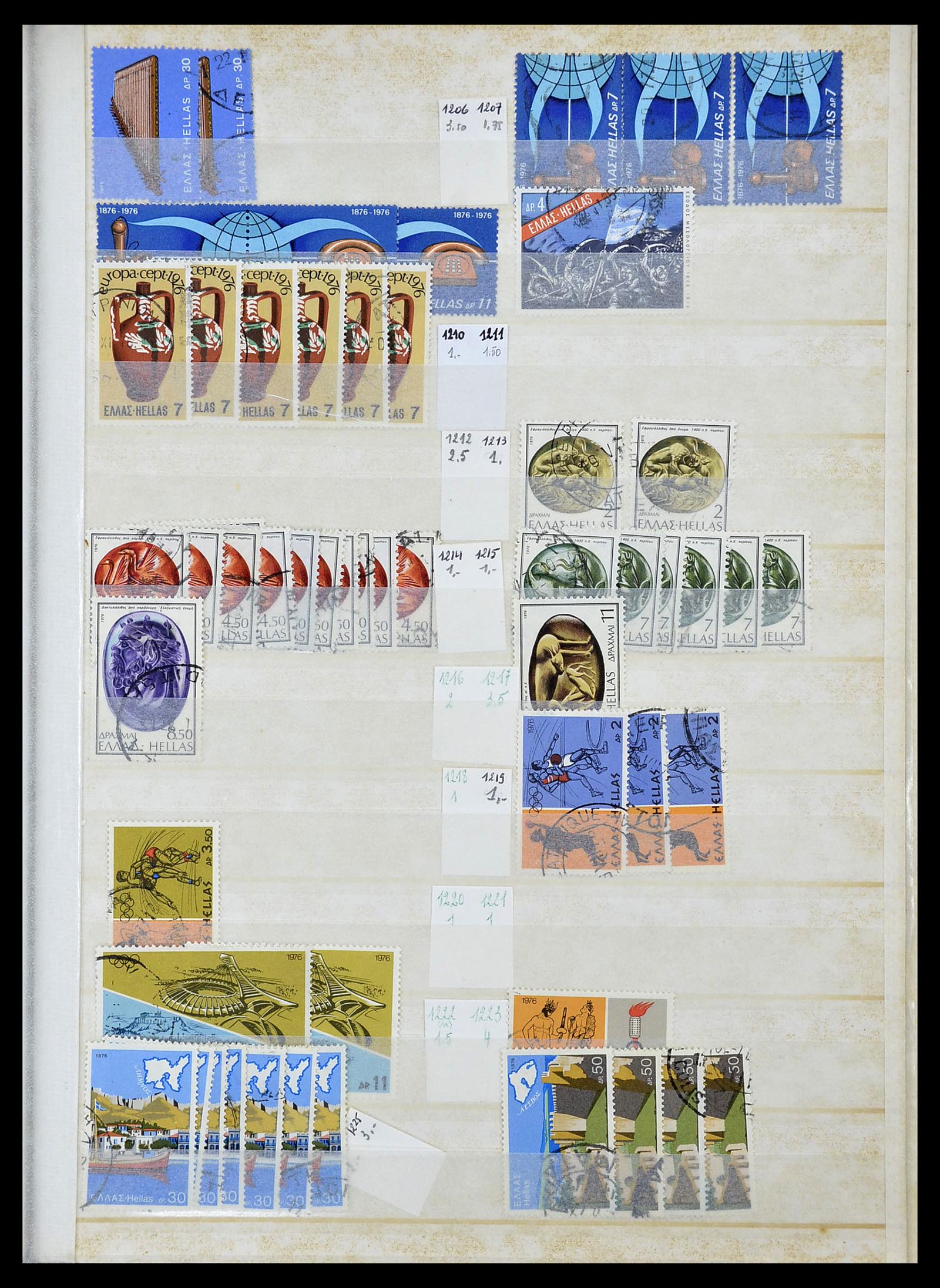 34623 062 - Postzegelverzameling 34623 Griekenland 1861-1979.