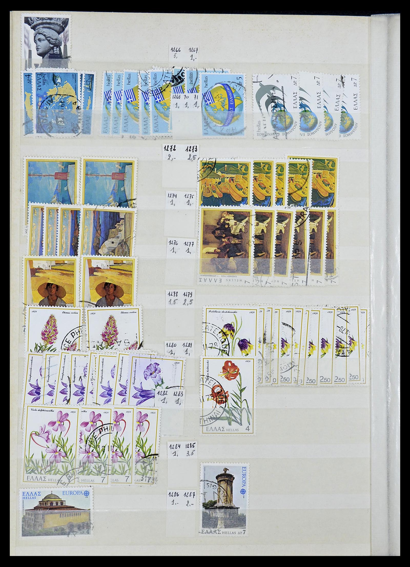 34623 065 - Postzegelverzameling 34623 Griekenland 1861-1979.