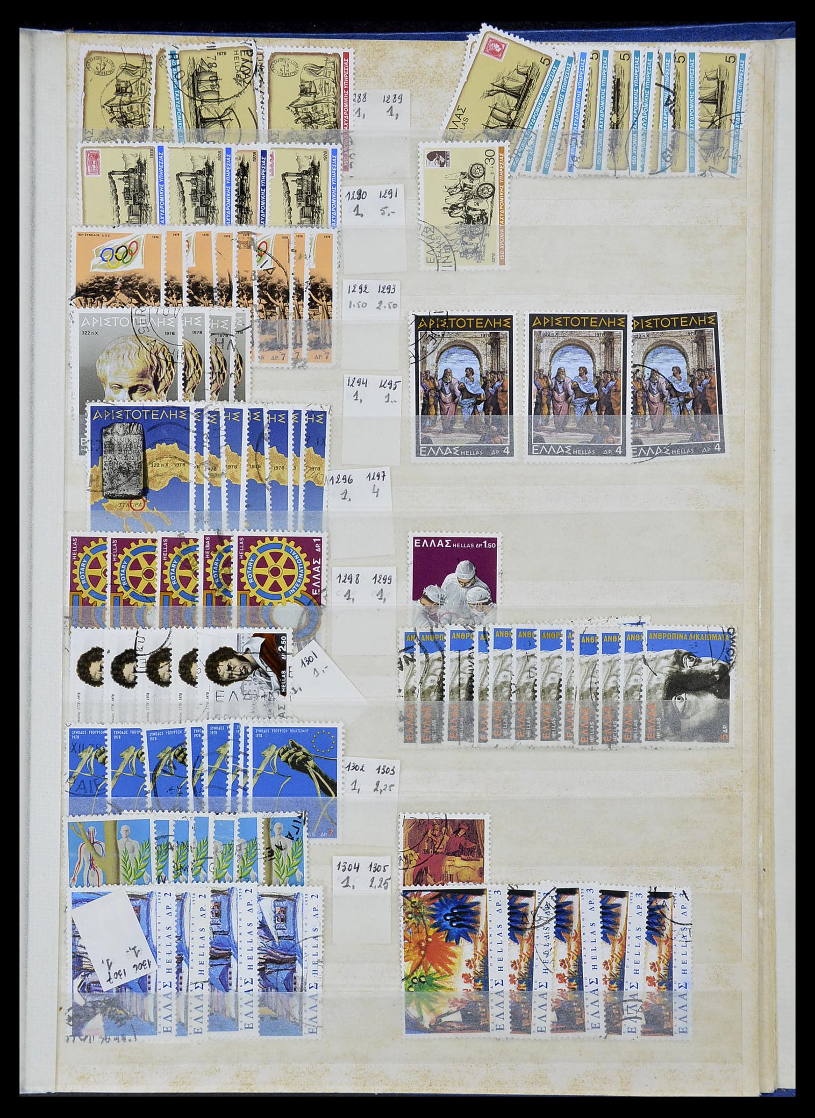 34623 066 - Postzegelverzameling 34623 Griekenland 1861-1979.