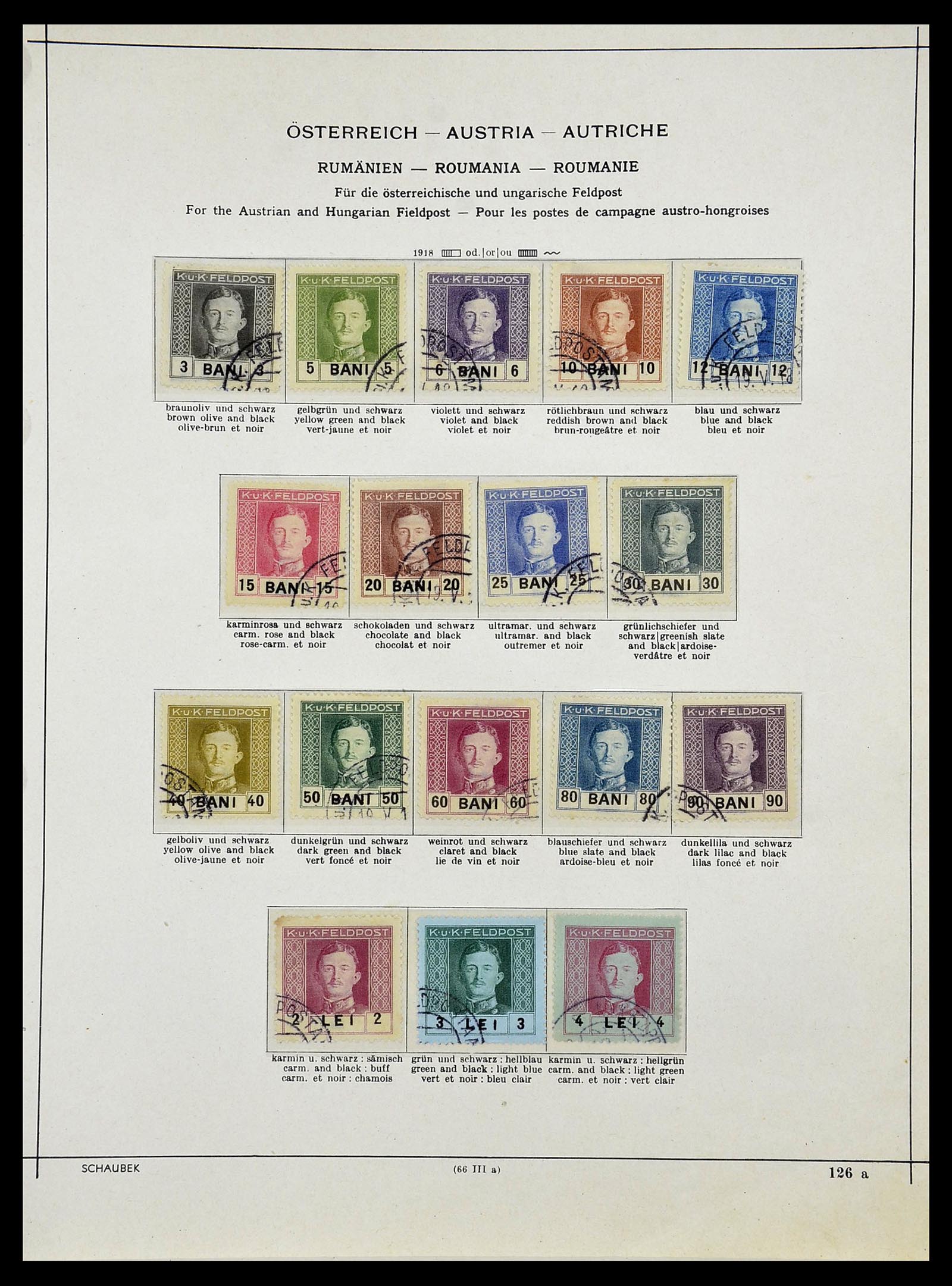 34624 0009 - Postzegelverzameling 34624 Oostenrijkse gebieden 1850-1918.
