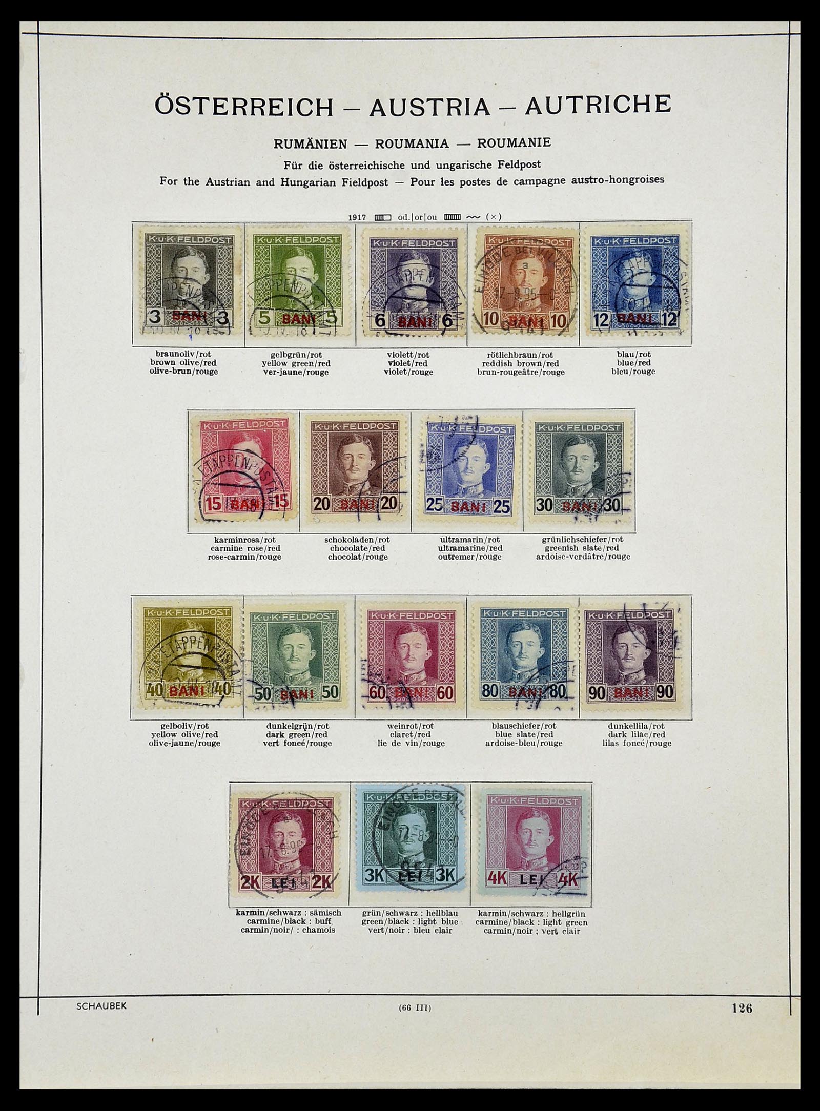 34624 008 - Postzegelverzameling 34624 Oostenrijkse gebieden 1850-1918.