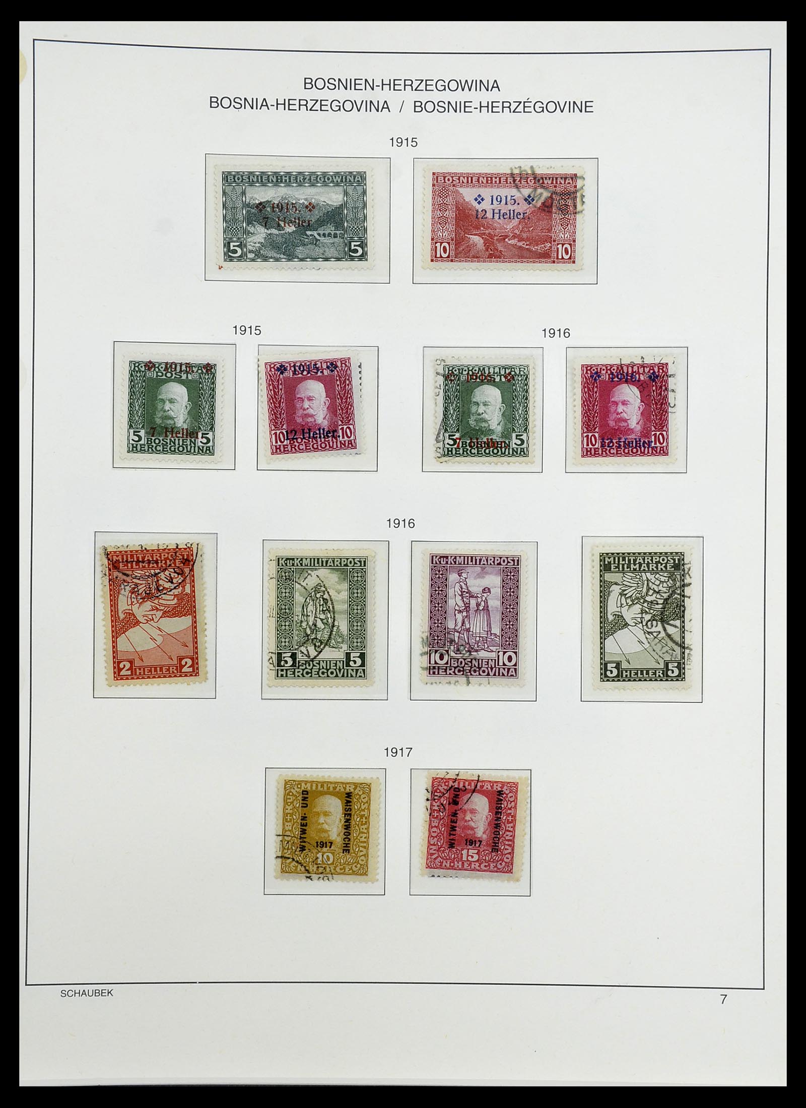 34624 025 - Stamp Collection 34624 Austrian territories 1850-1918.