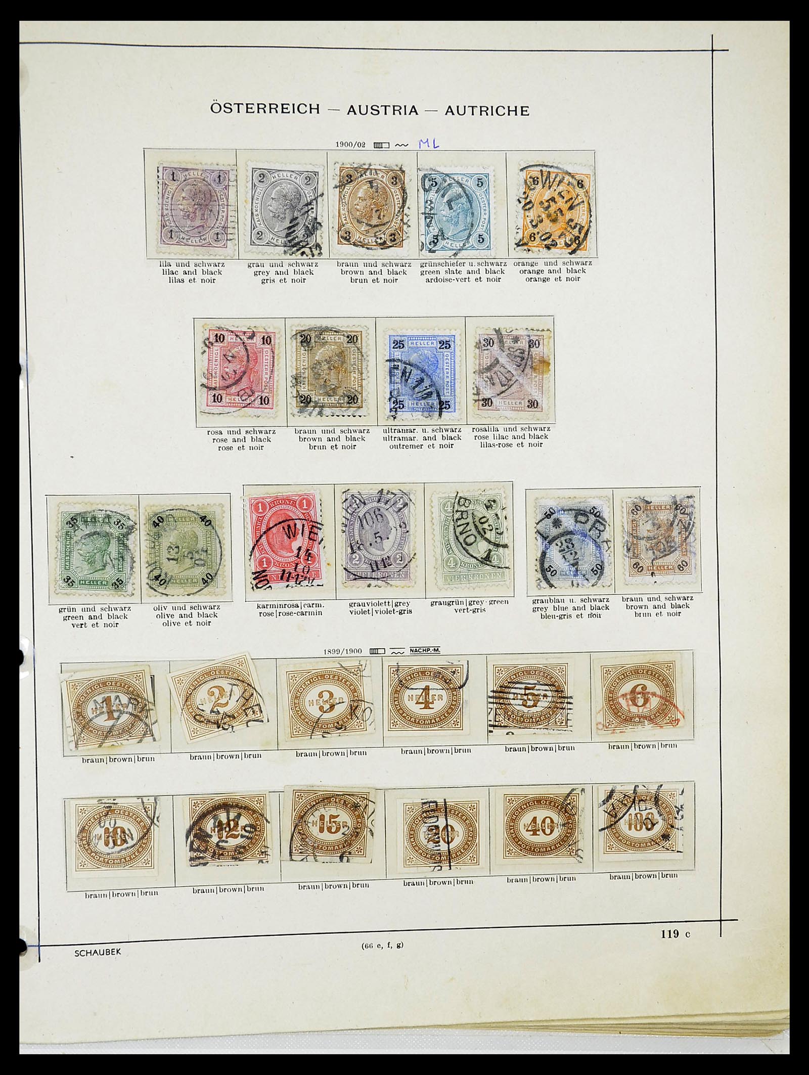 34625 004 - Stamp Collection 34625 Austria 1850-2015.