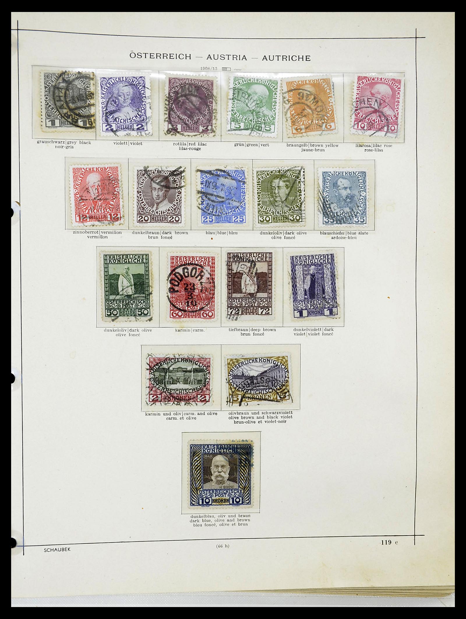 34625 008 - Postzegelverzameling 34625 Oostenrijk 1850-2015.