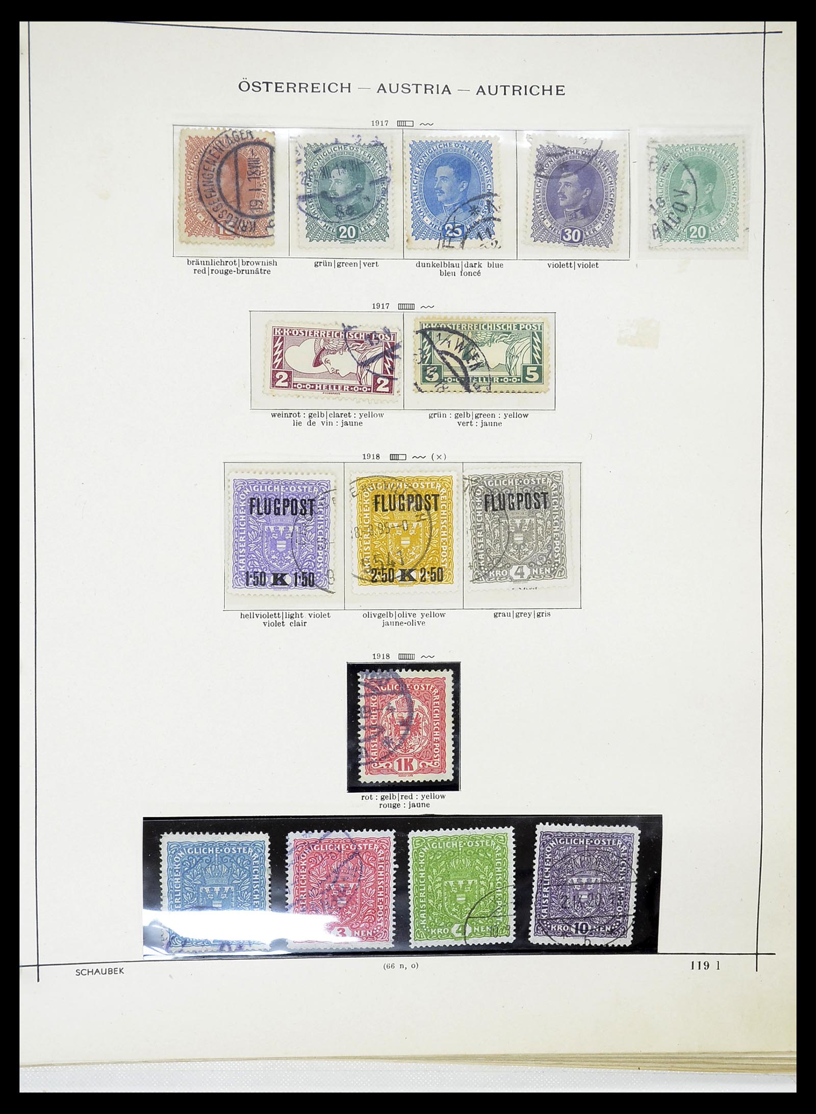 34625 013 - Stamp Collection 34625 Austria 1850-2015.