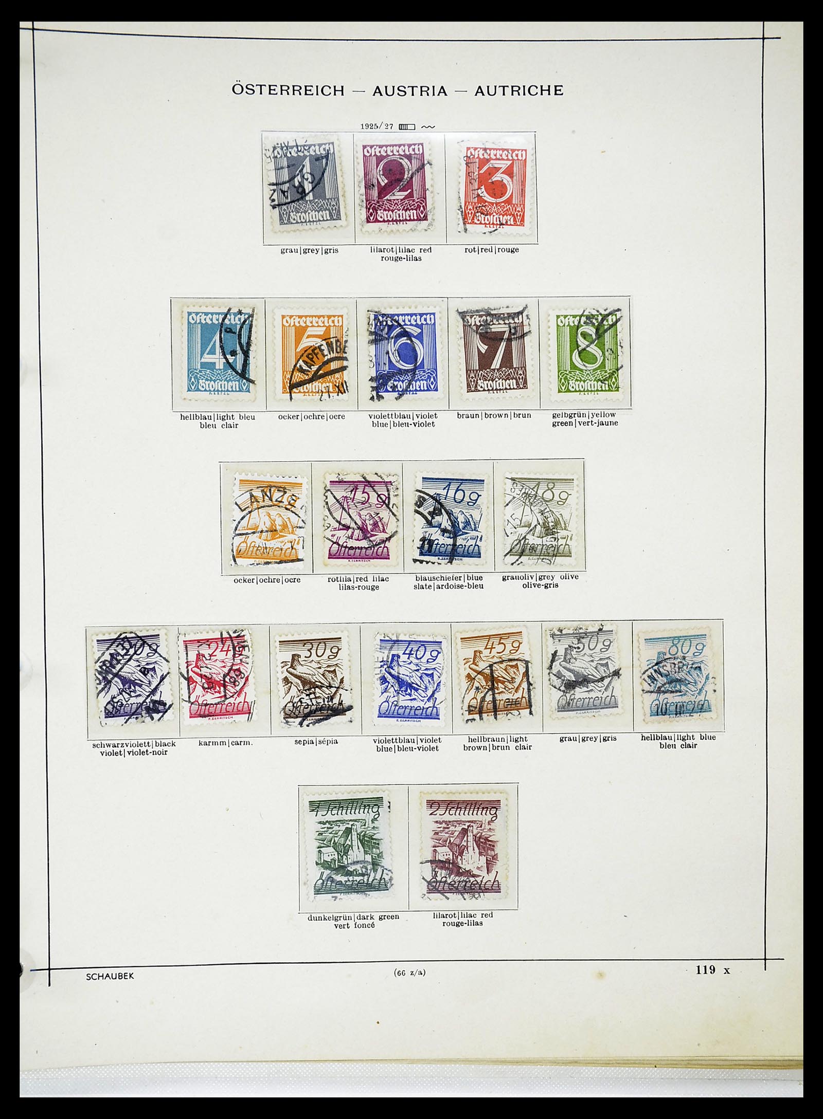 34625 027 - Stamp Collection 34625 Austria 1850-2015.
