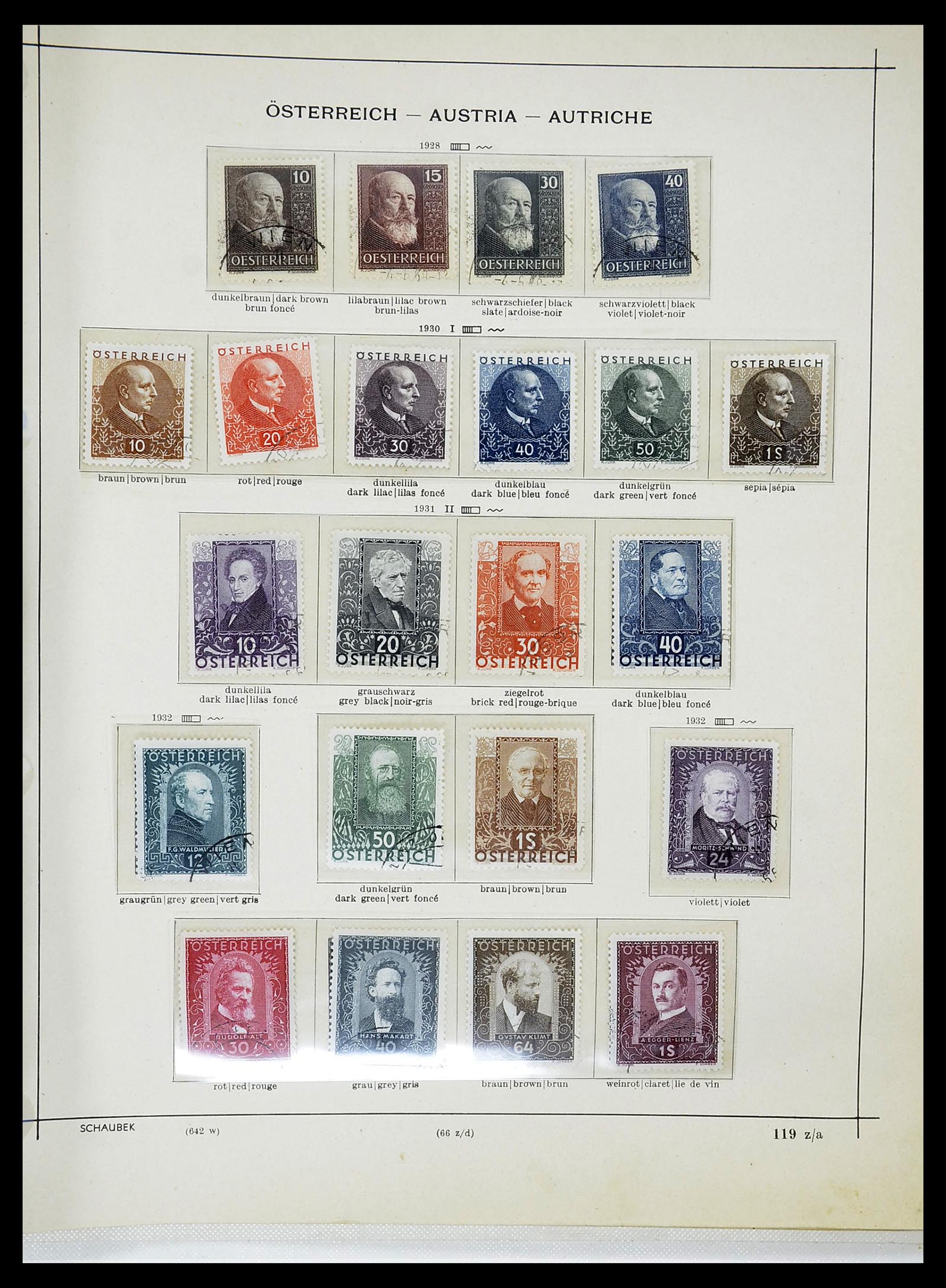 34625 030 - Stamp Collection 34625 Austria 1850-2015.