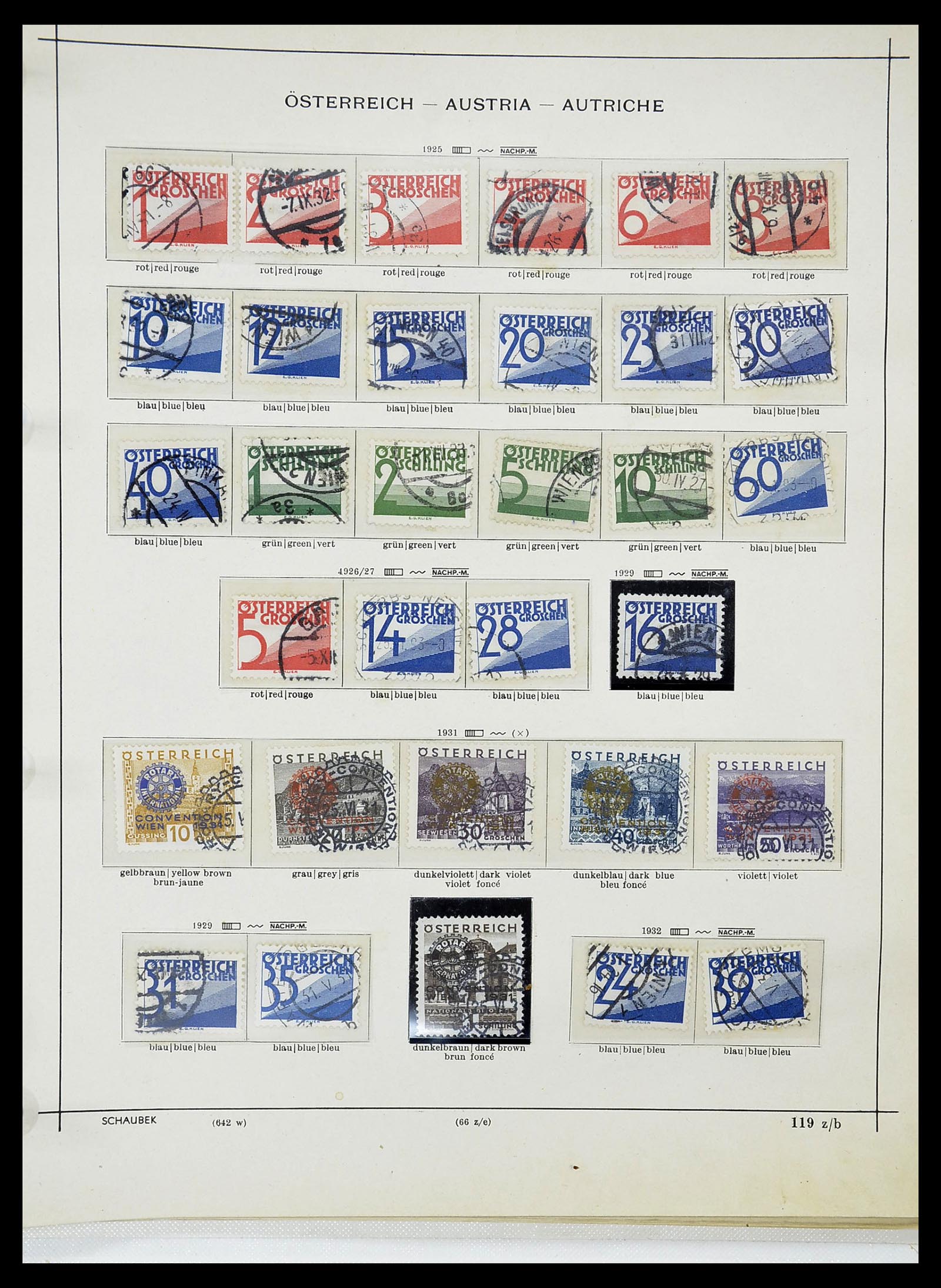 34625 031 - Stamp Collection 34625 Austria 1850-2015.