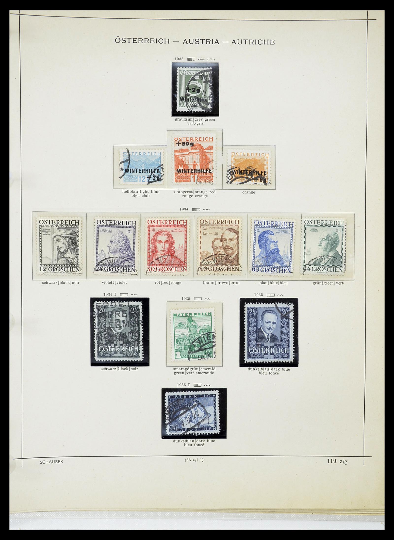 34625 034 - Stamp Collection 34625 Austria 1850-2015.