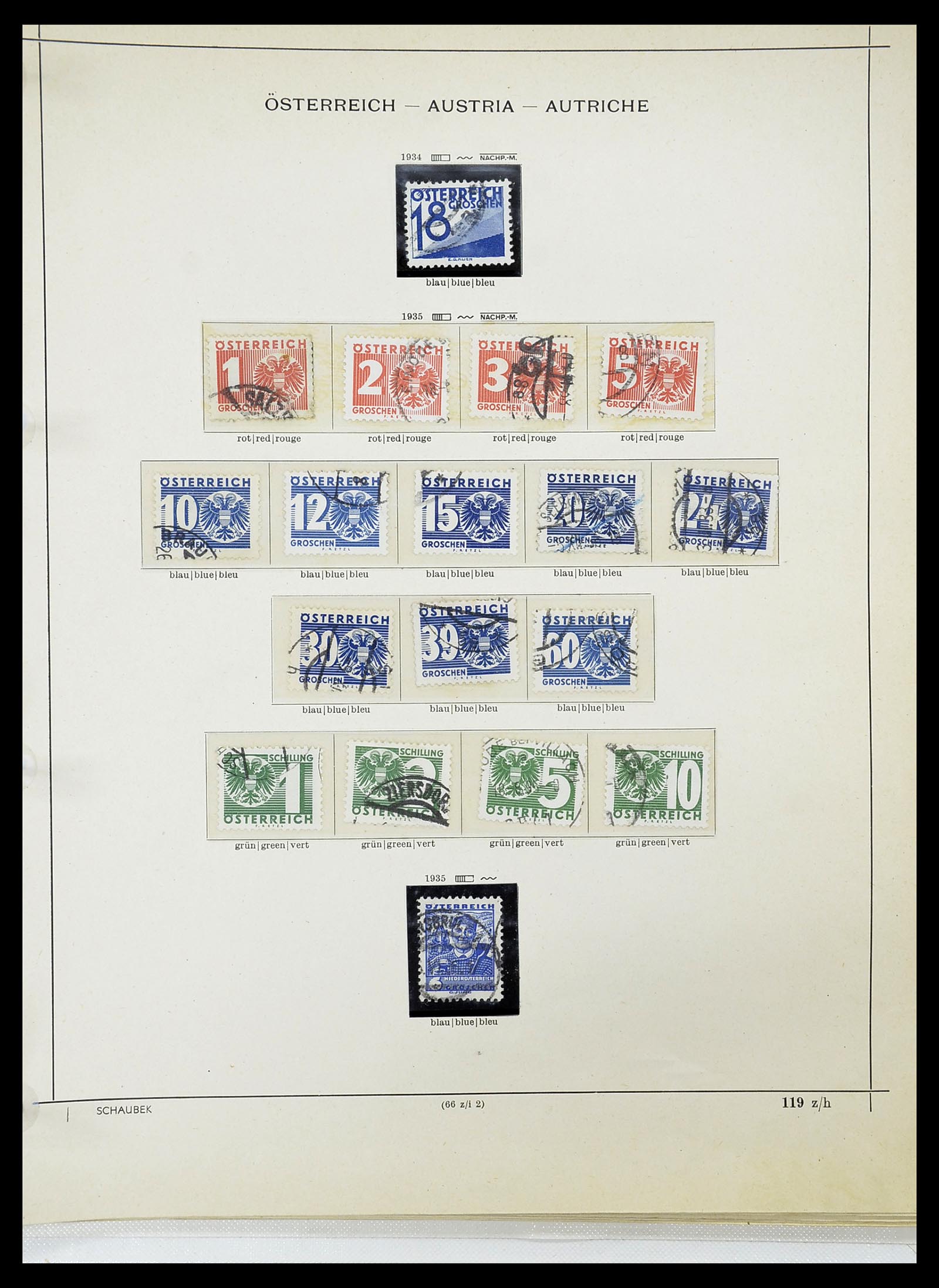 34625 035 - Stamp Collection 34625 Austria 1850-2015.