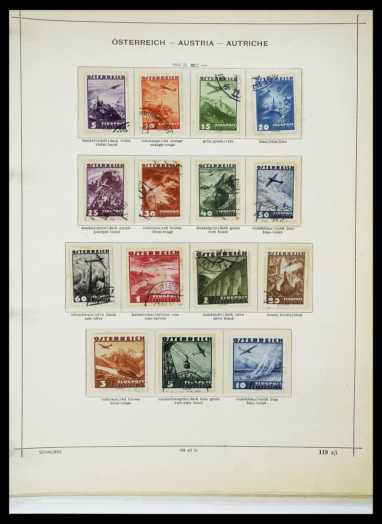 34625 036 - Stamp Collection 34625 Austria 1850-2015.