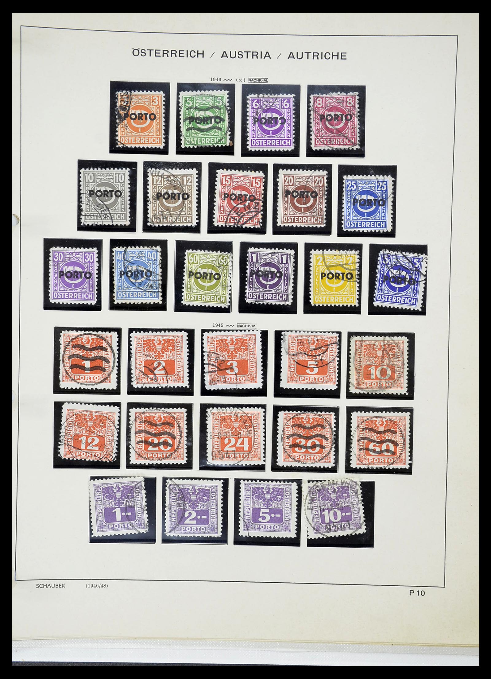34625 040 - Postzegelverzameling 34625 Oostenrijk 1850-2015.
