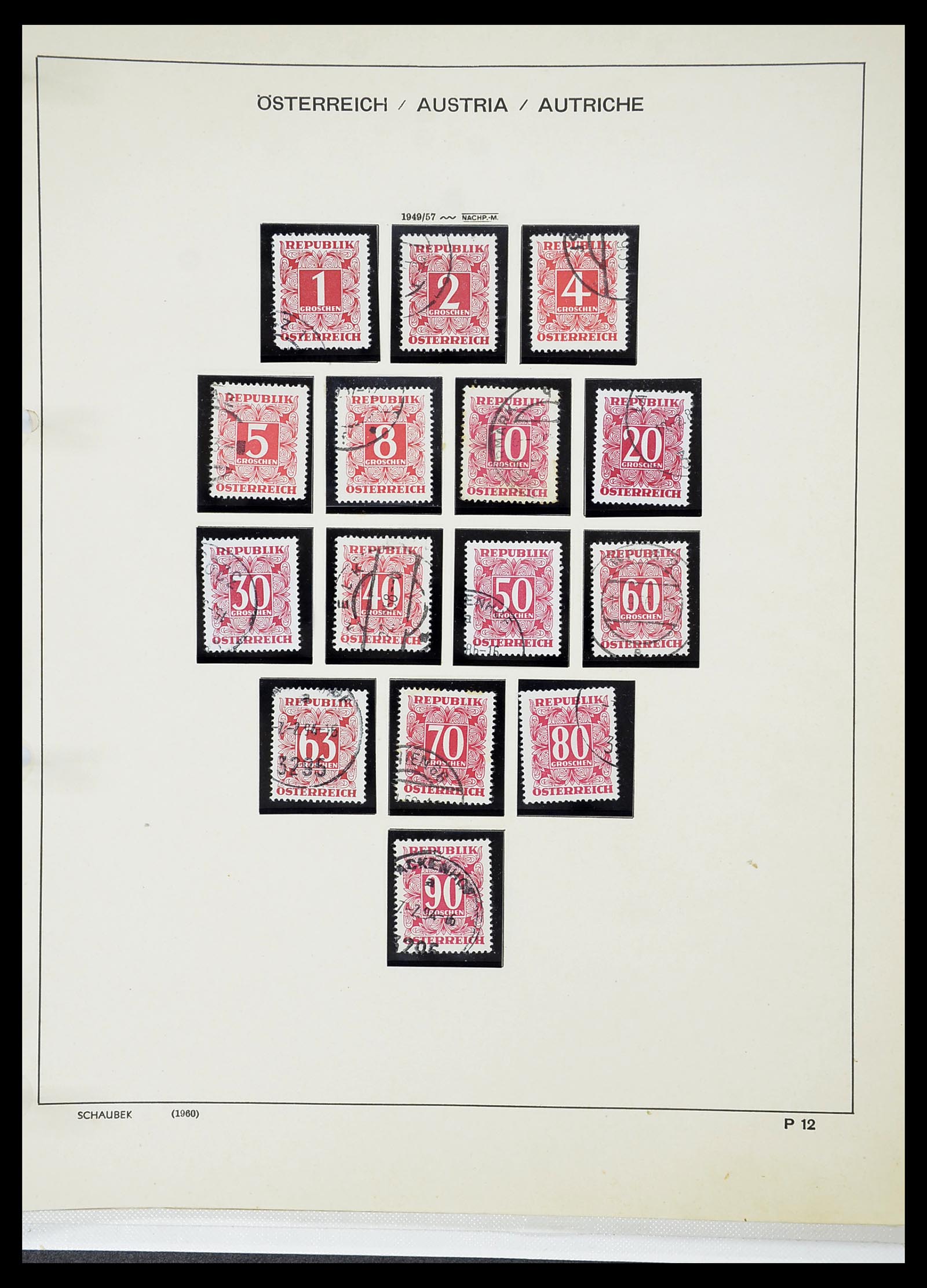 34625 042 - Postzegelverzameling 34625 Oostenrijk 1850-2015.