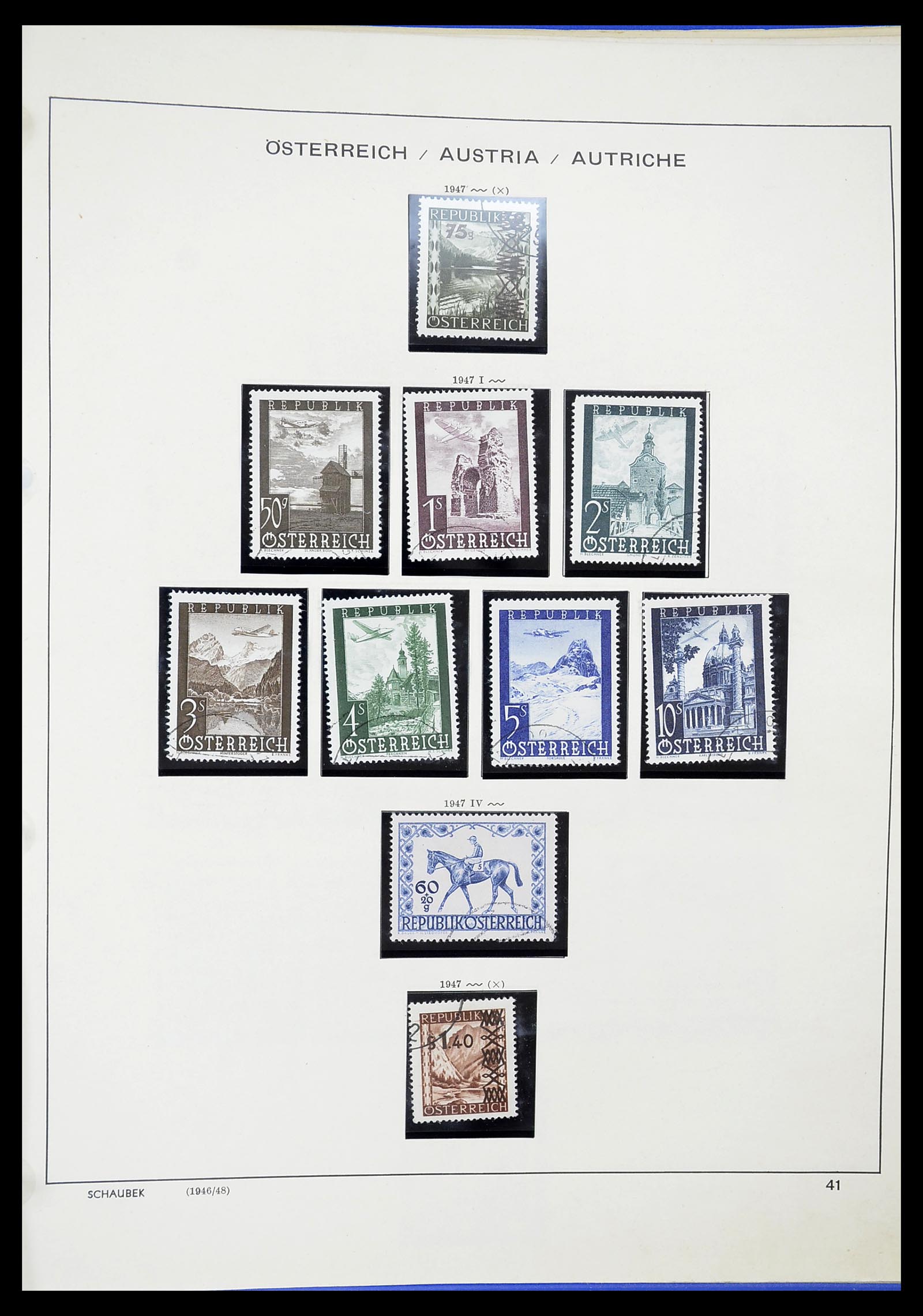 34625 054 - Postzegelverzameling 34625 Oostenrijk 1850-2015.