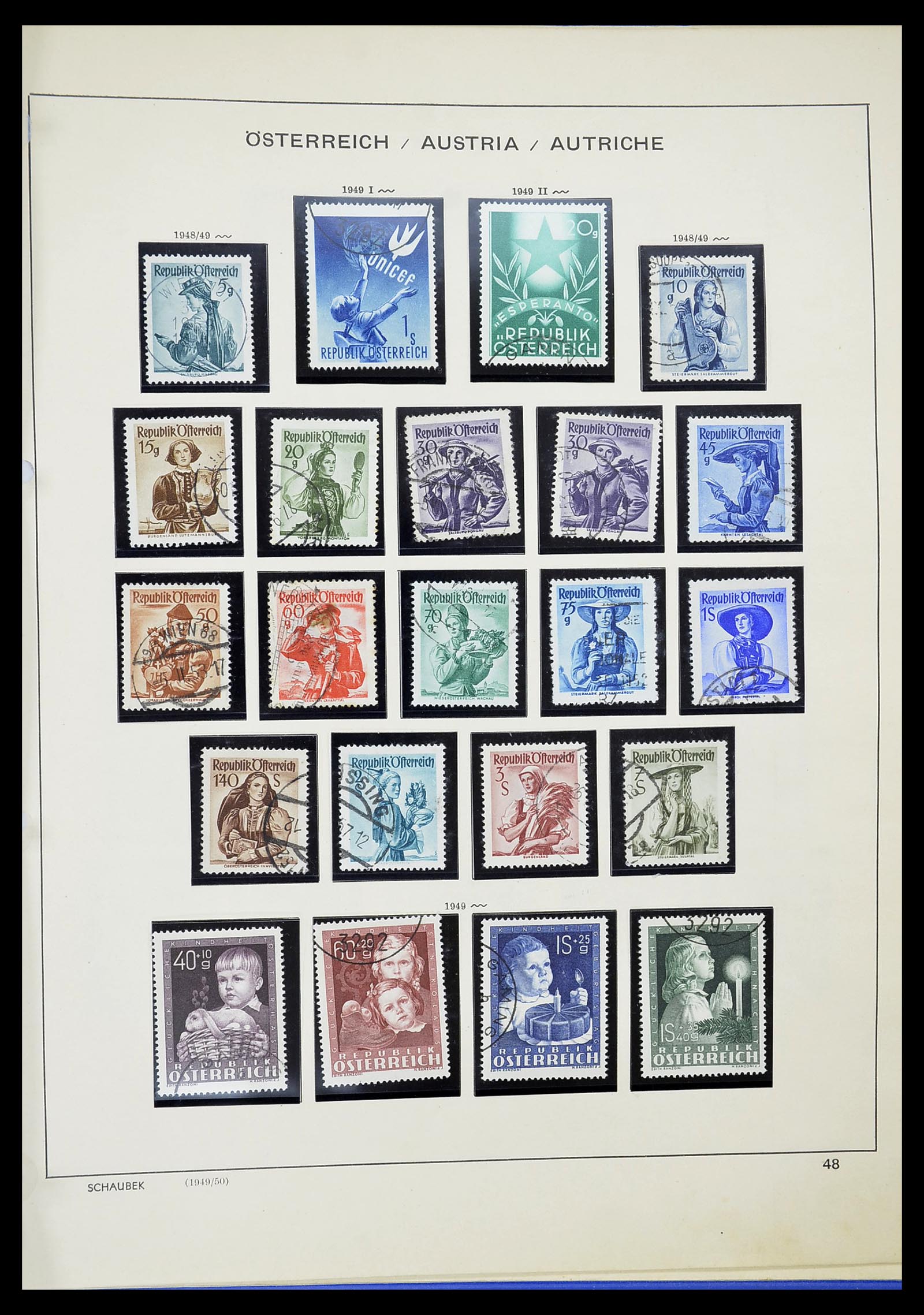 34625 063 - Postzegelverzameling 34625 Oostenrijk 1850-2015.
